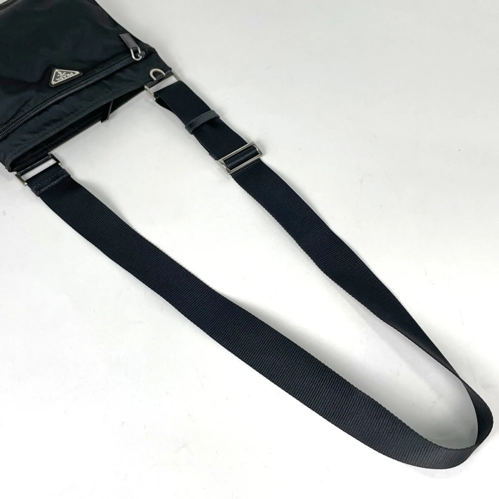 Nylon Leather Shoulder Bag (Pre-Owned) - Prada - Modalova