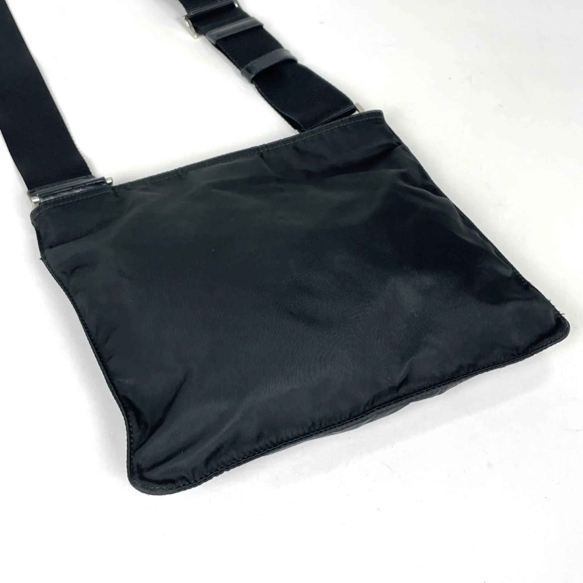 Nylon Leather Shoulder Bag (Pre-Owned) - Prada - Modalova