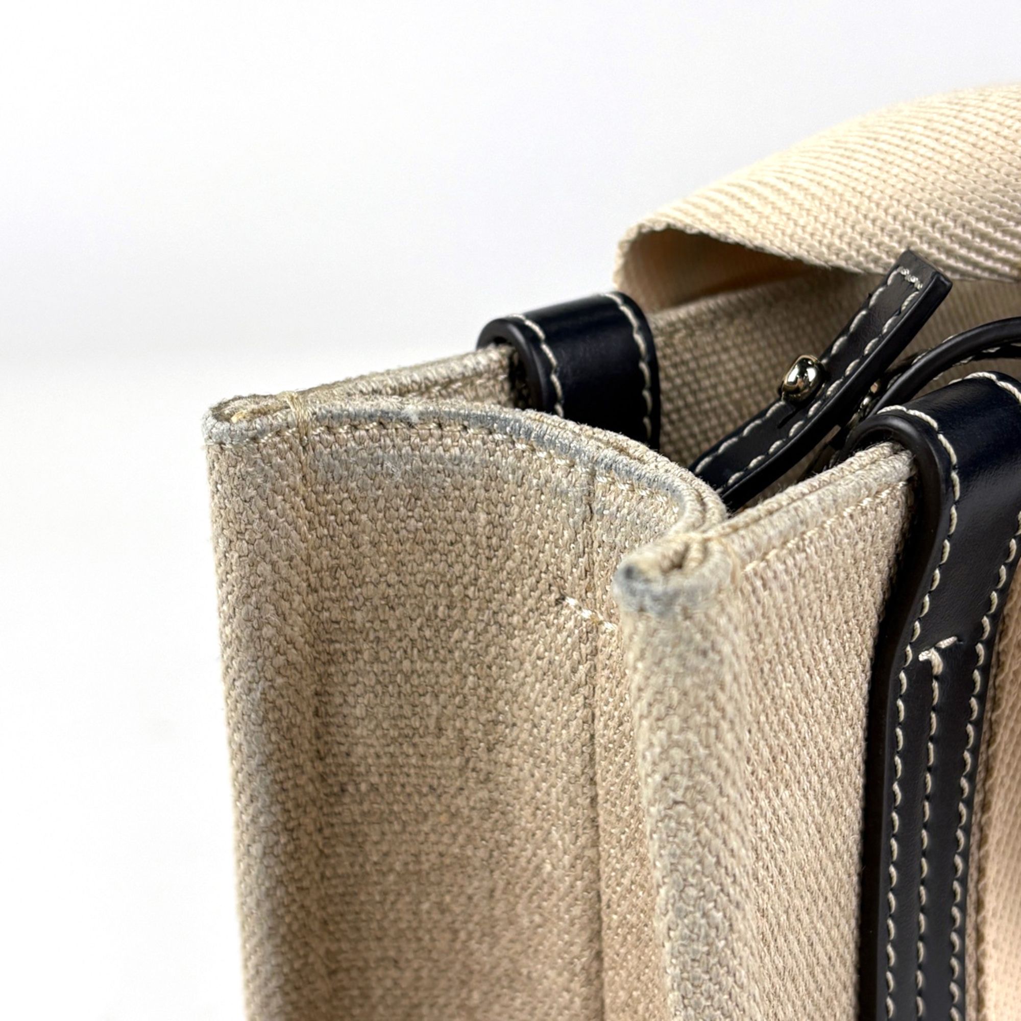 Canvas Leather Tote Bag (Pre-Owned) - Chloé - Modalova