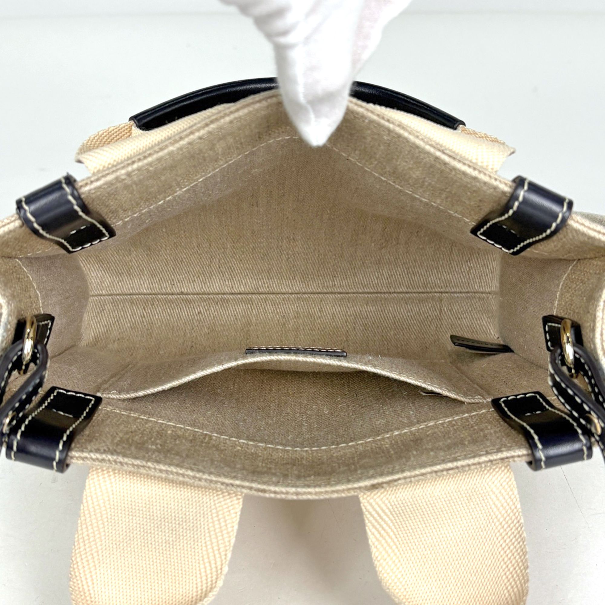 Canvas Leather Tote Bag (Pre-Owned) - Chloé - Modalova