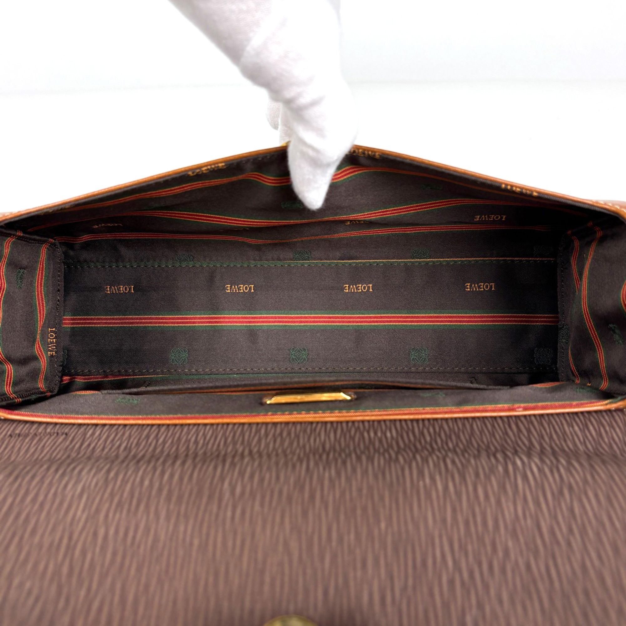 Leather Handbag (Pre-Owned) - Loewe - Modalova
