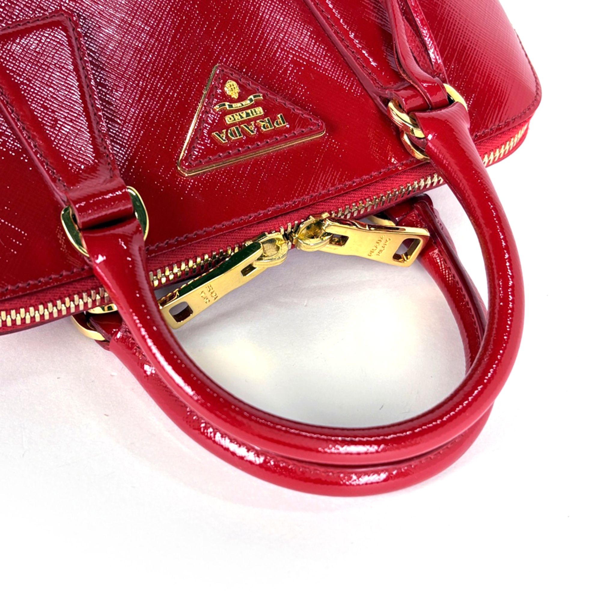 Leather Handbag (Pre-Owned) - Prada - Modalova