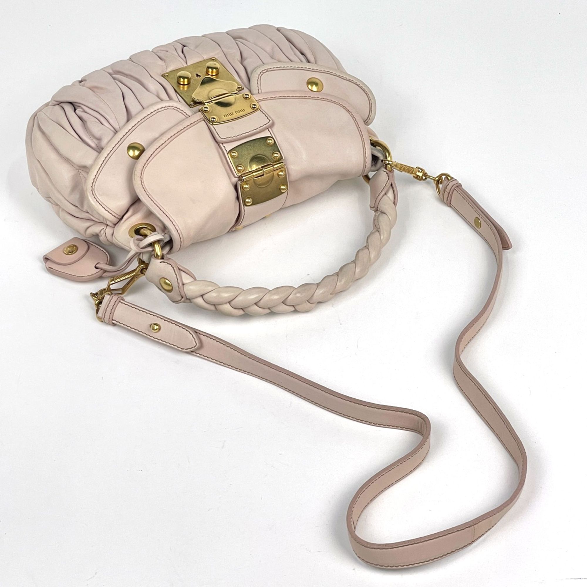 Leather Handbag (Pre-Owned) - Miu Miu - Modalova
