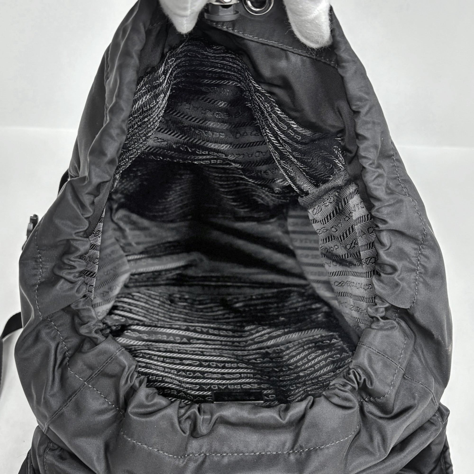 Nylon Leather Backpack (Pre-Owned) - Prada - Modalova