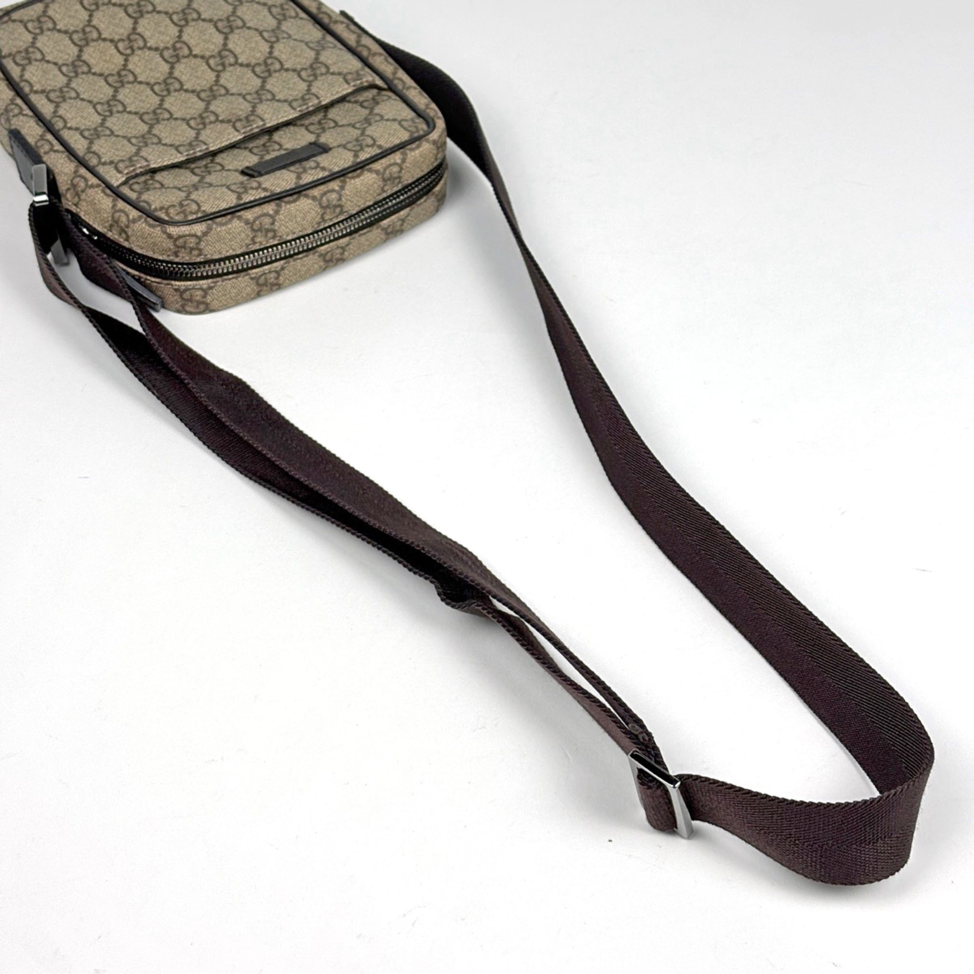 Coated Canvas Leather Shoulder Bag (Pre-Owned) - Gucci - Modalova