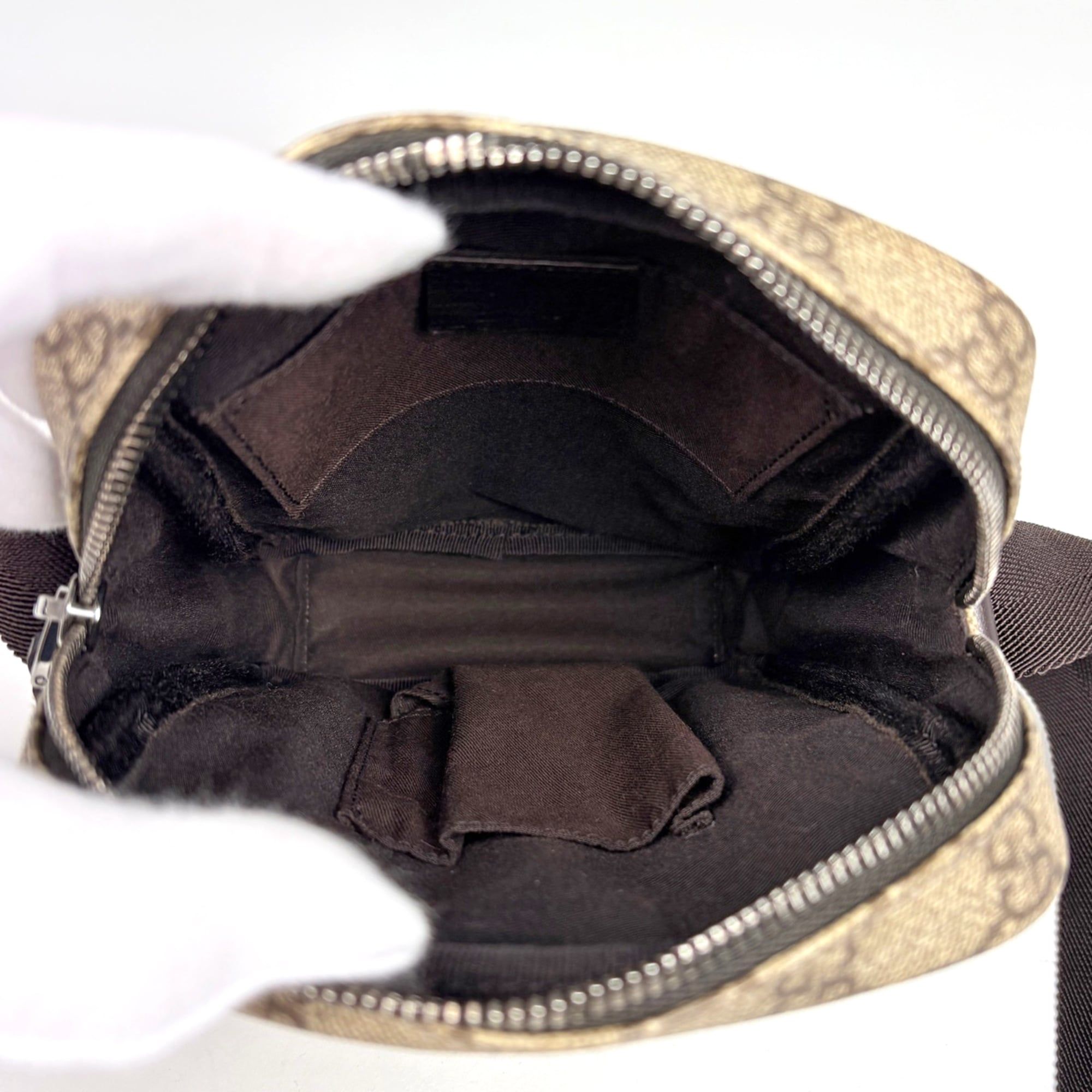 Coated Canvas Leather Shoulder Bag (Pre-Owned) - Gucci - Modalova