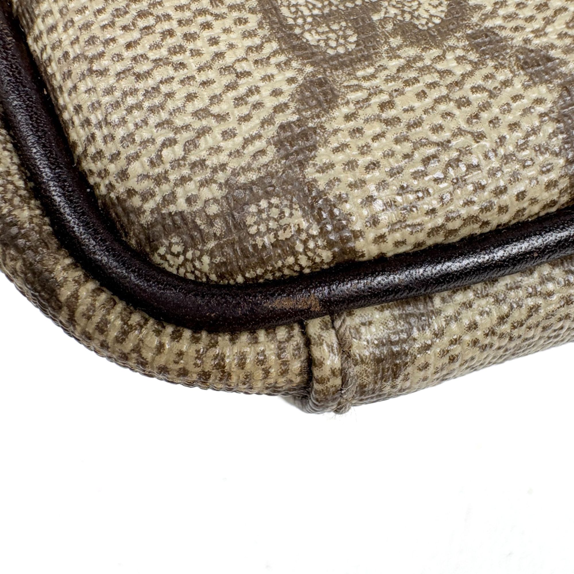 Coated Canvas Leather Shoulder Bag (Pre-Owned) - Gucci - Modalova