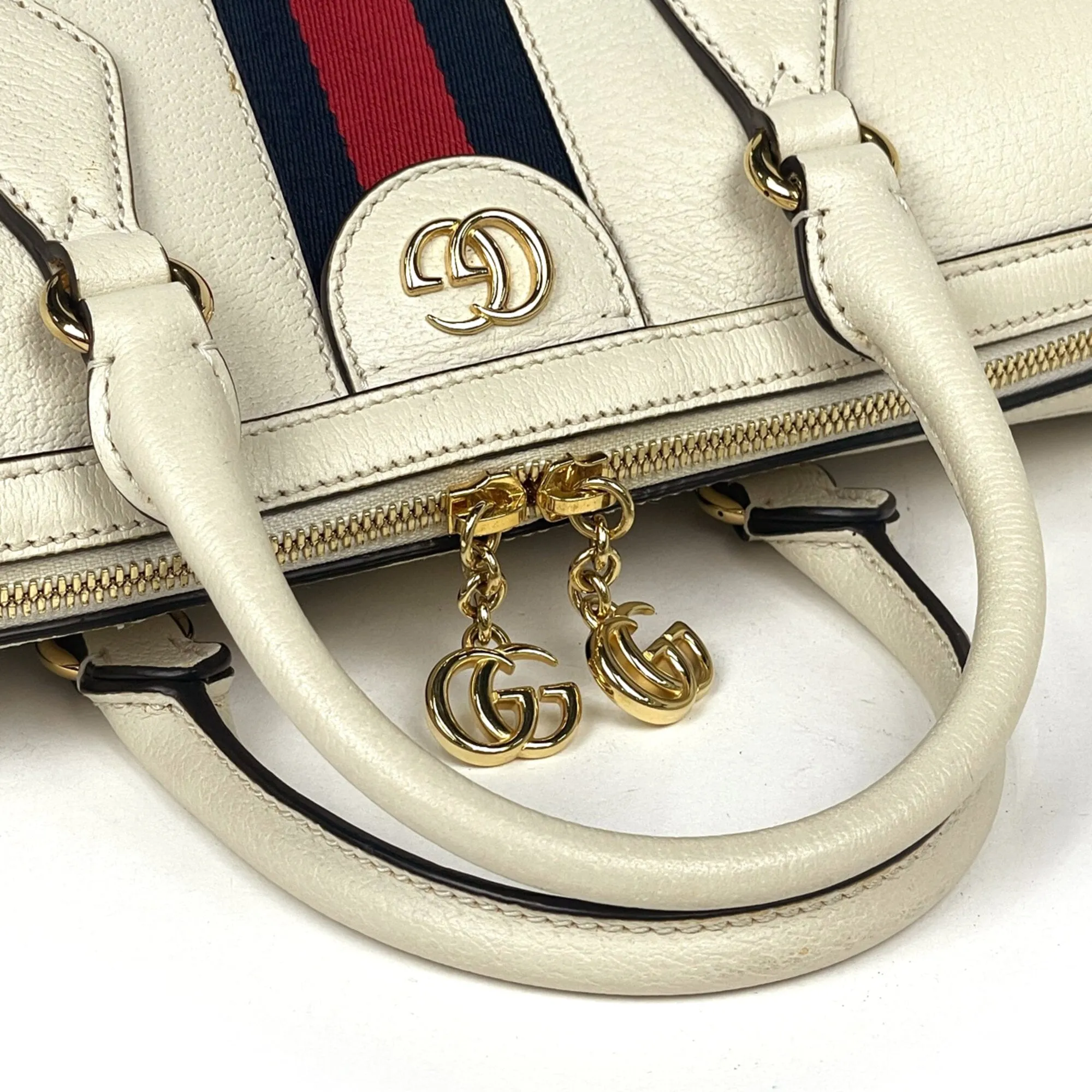 Leather Handbag (Pre-Owned) - Gucci - Modalova