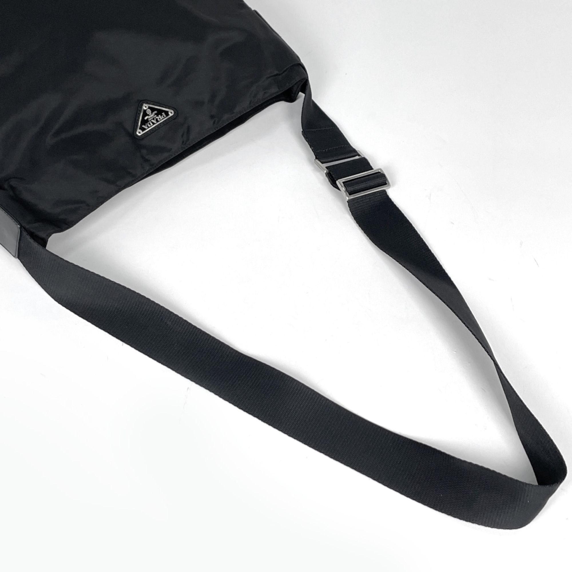 Nylon Leather Shoulder Bag (Pre-Owned) - Prada - Modalova