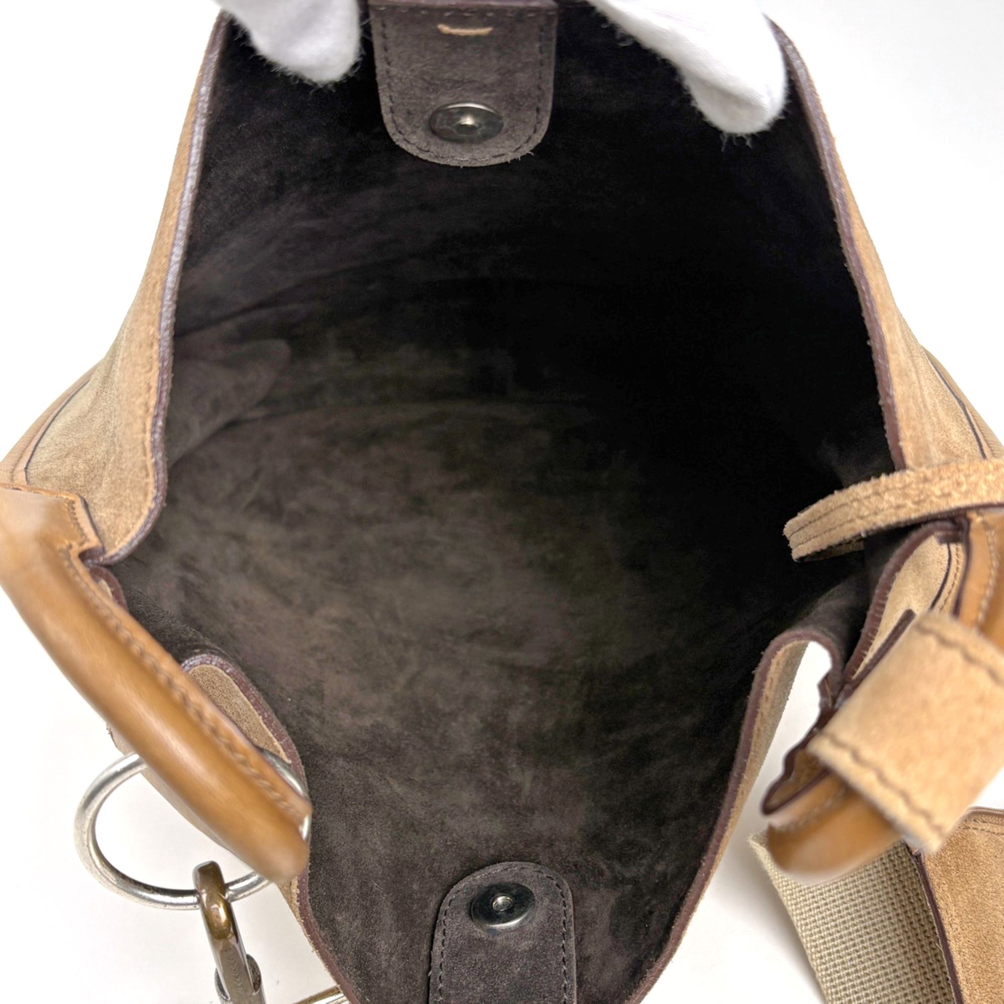 Suede Leather Shoulder Bag (Pre-Owned) - Yves Saint Laurent - Modalova