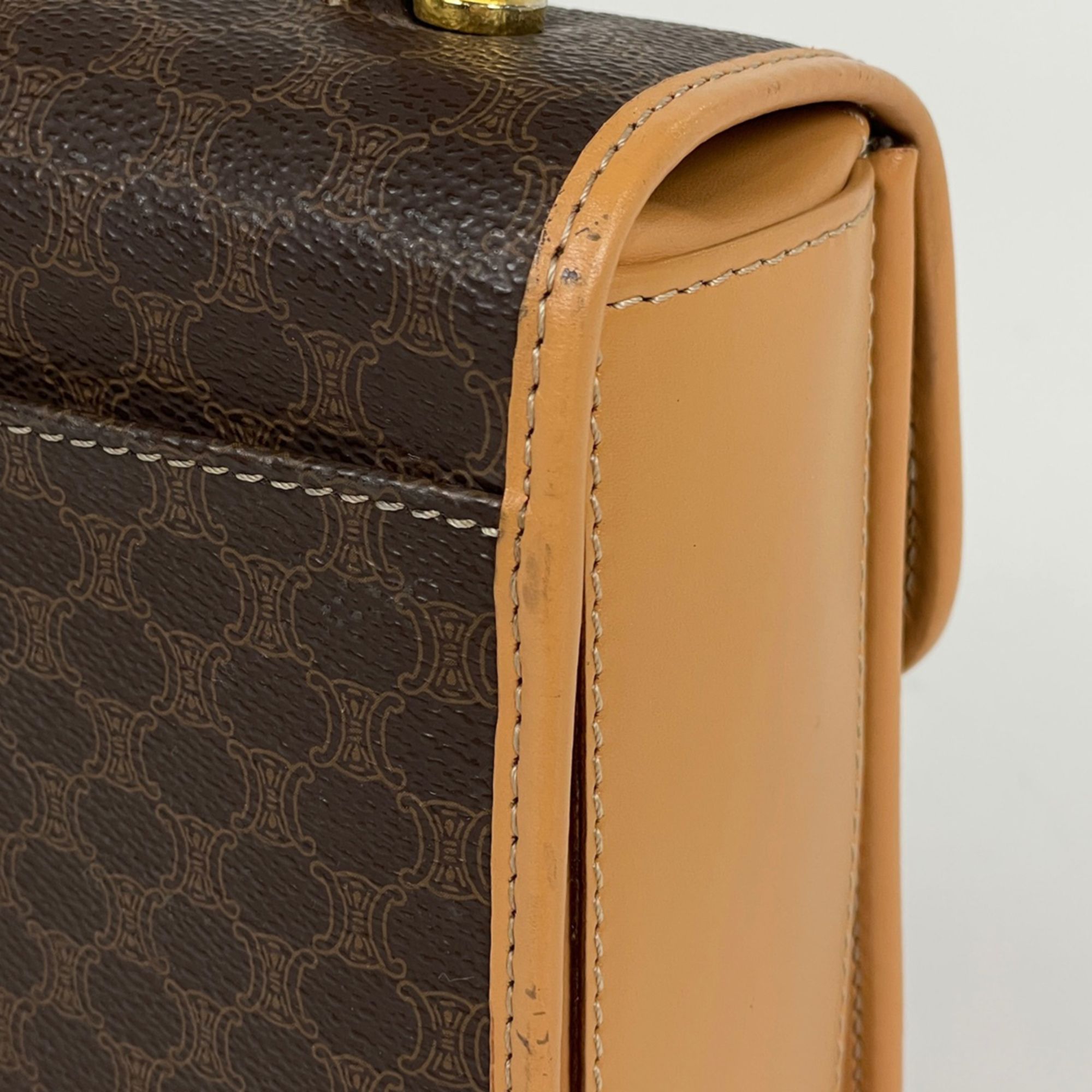 Coated Canvas Leather Handbag (Pre-Owned) - Celine - Modalova