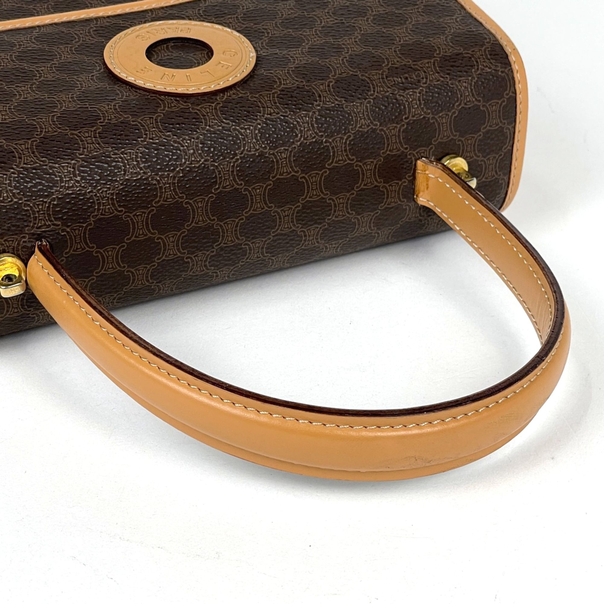 Coated Canvas Leather Handbag (Pre-Owned) - Celine - Modalova