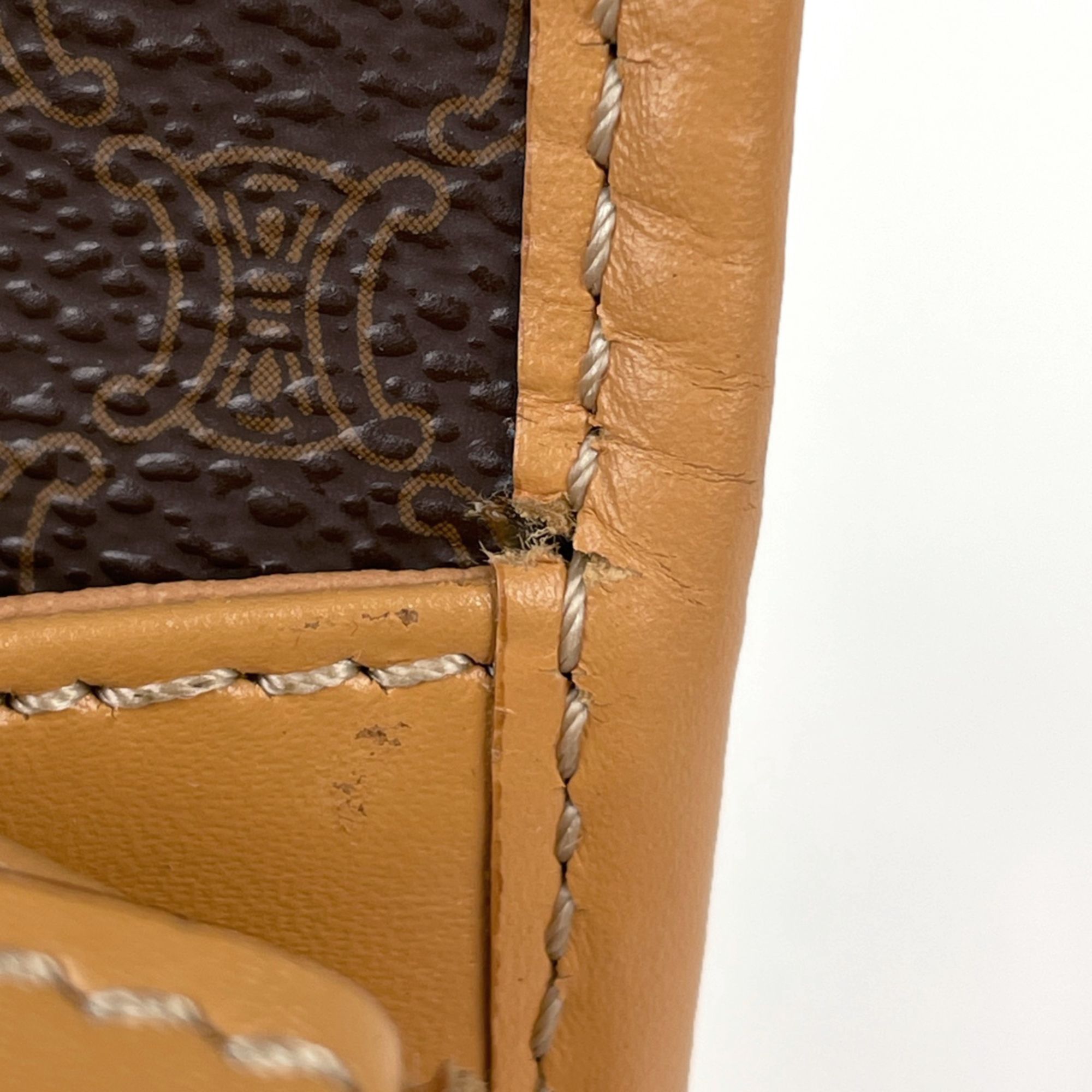 Coated Canvas Leather Handbag (Pre-Owned) - Celine - Modalova