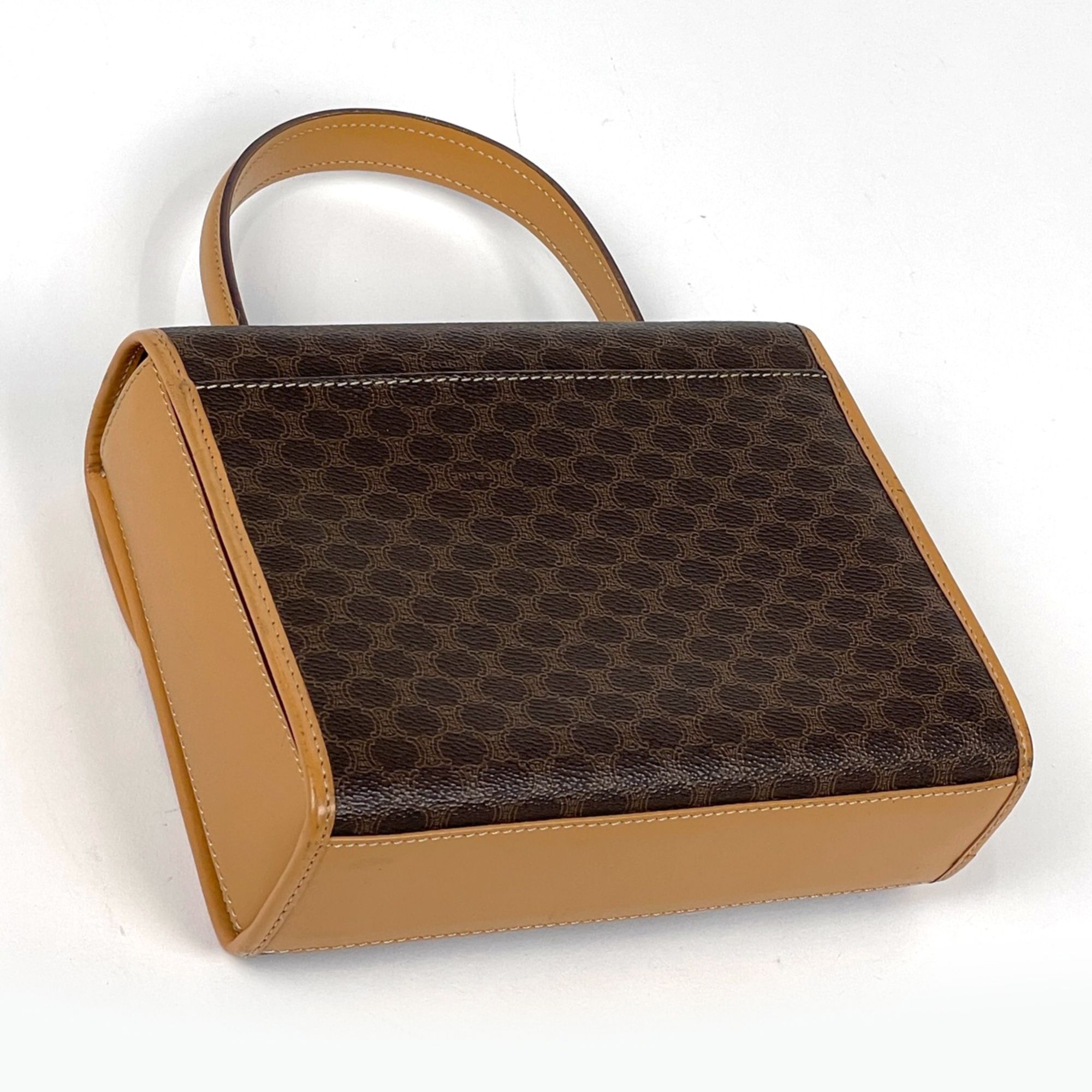 Coated Canvas Leather Handbag (Pre-Owned) - Celine - Modalova