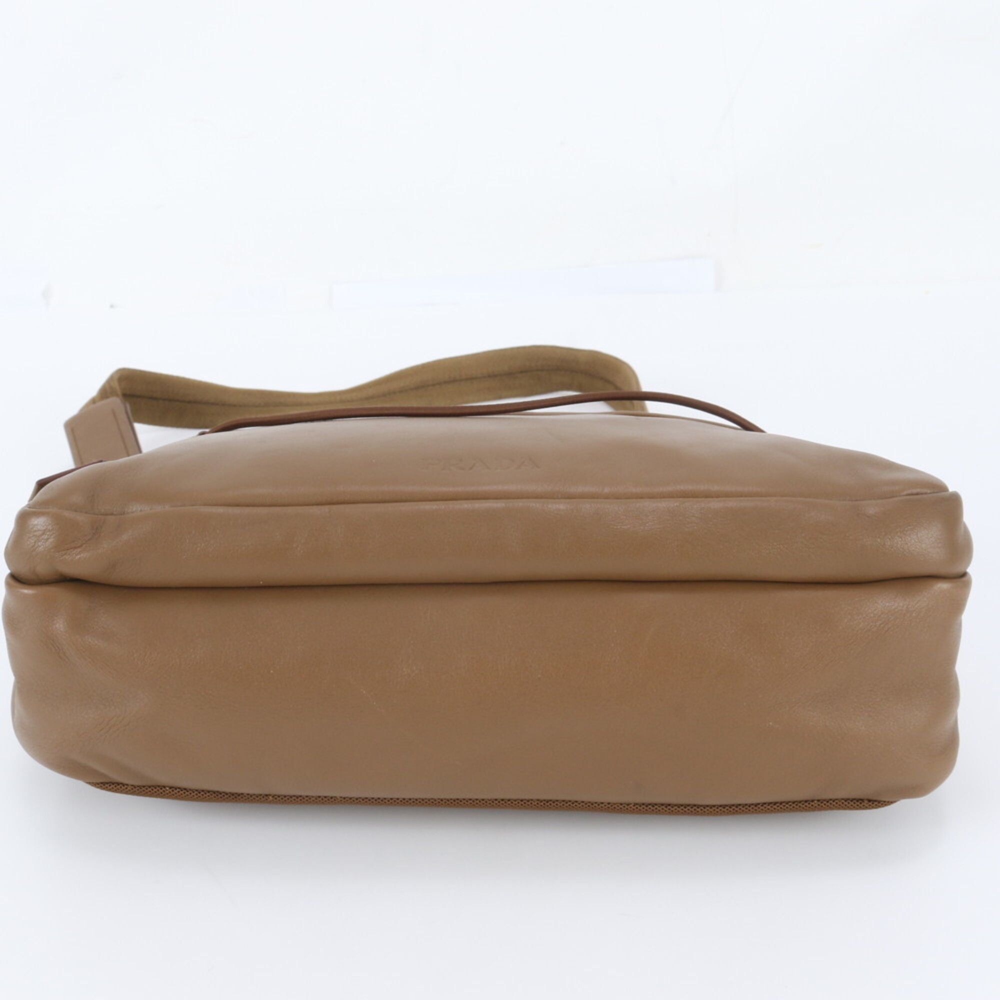 Leather Messenger Bag Shoulder Bag (Pre-Owned) - Prada - Modalova