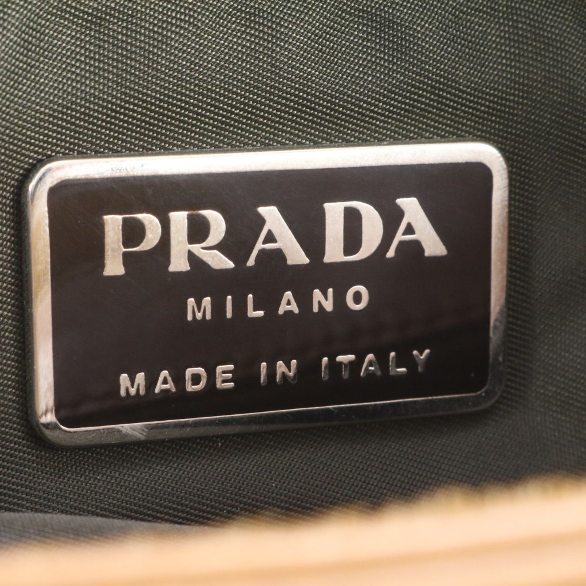 Leather Messenger Bag Shoulder Bag (Pre-Owned) - Prada - Modalova