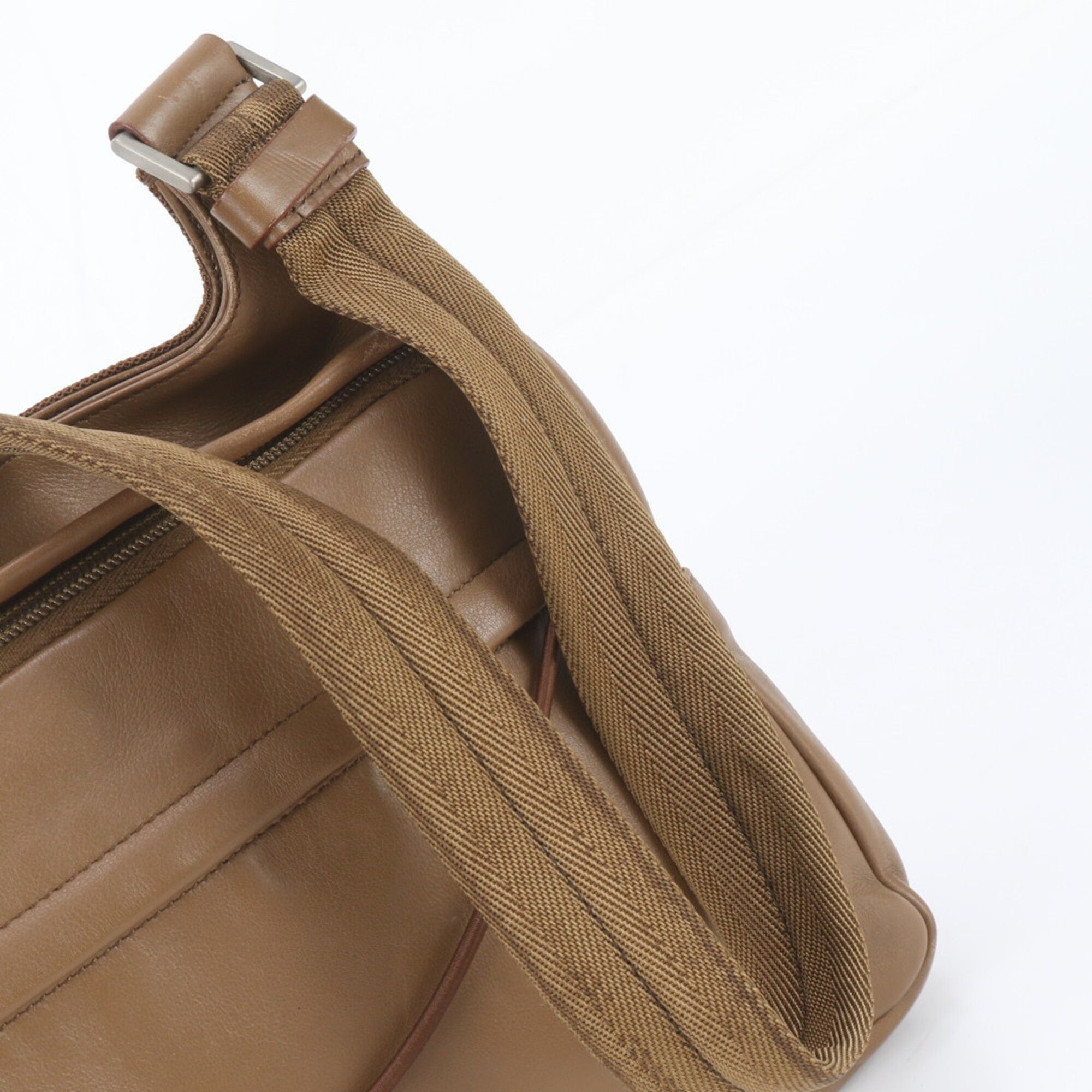 Leather Messenger Bag Shoulder Bag (Pre-Owned) - Prada - Modalova