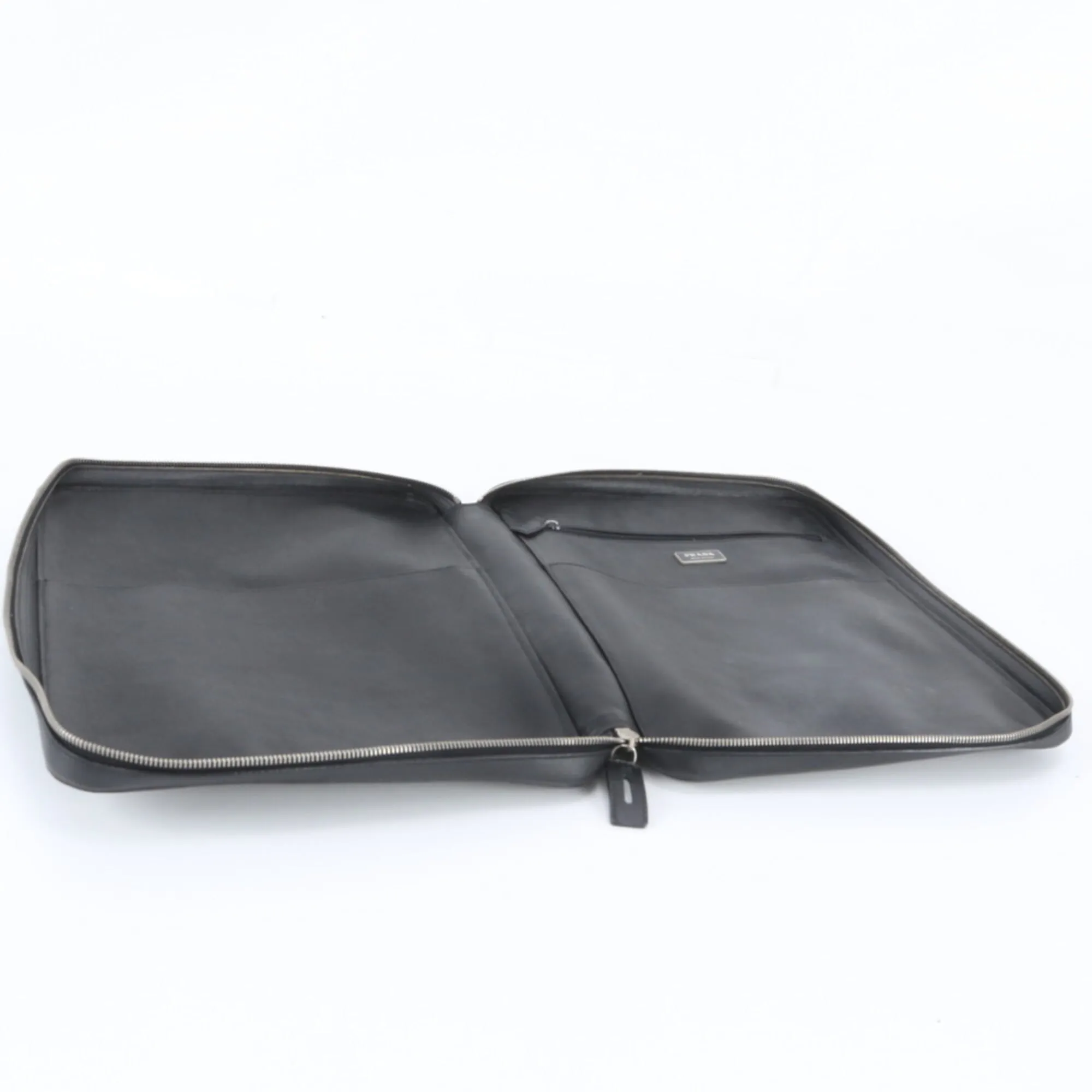 Leather Briefcase (Pre-Owned) - Prada - Modalova
