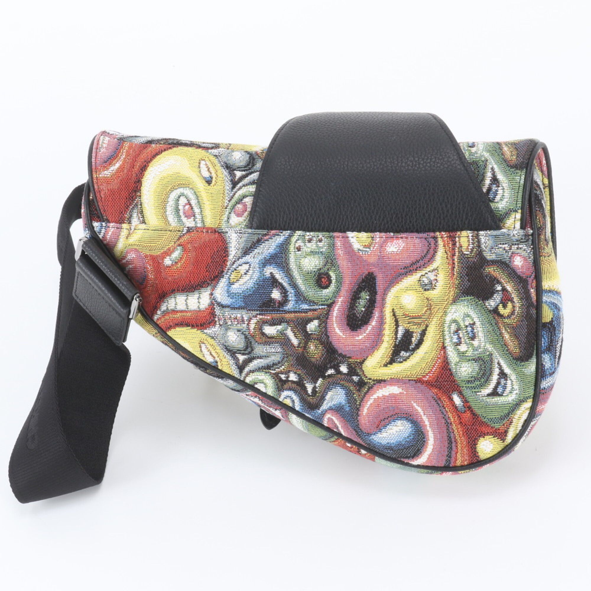 Leather Canvas Shoulder Bag Sling Bag (Pre-Owned) - Christian Dior - Modalova