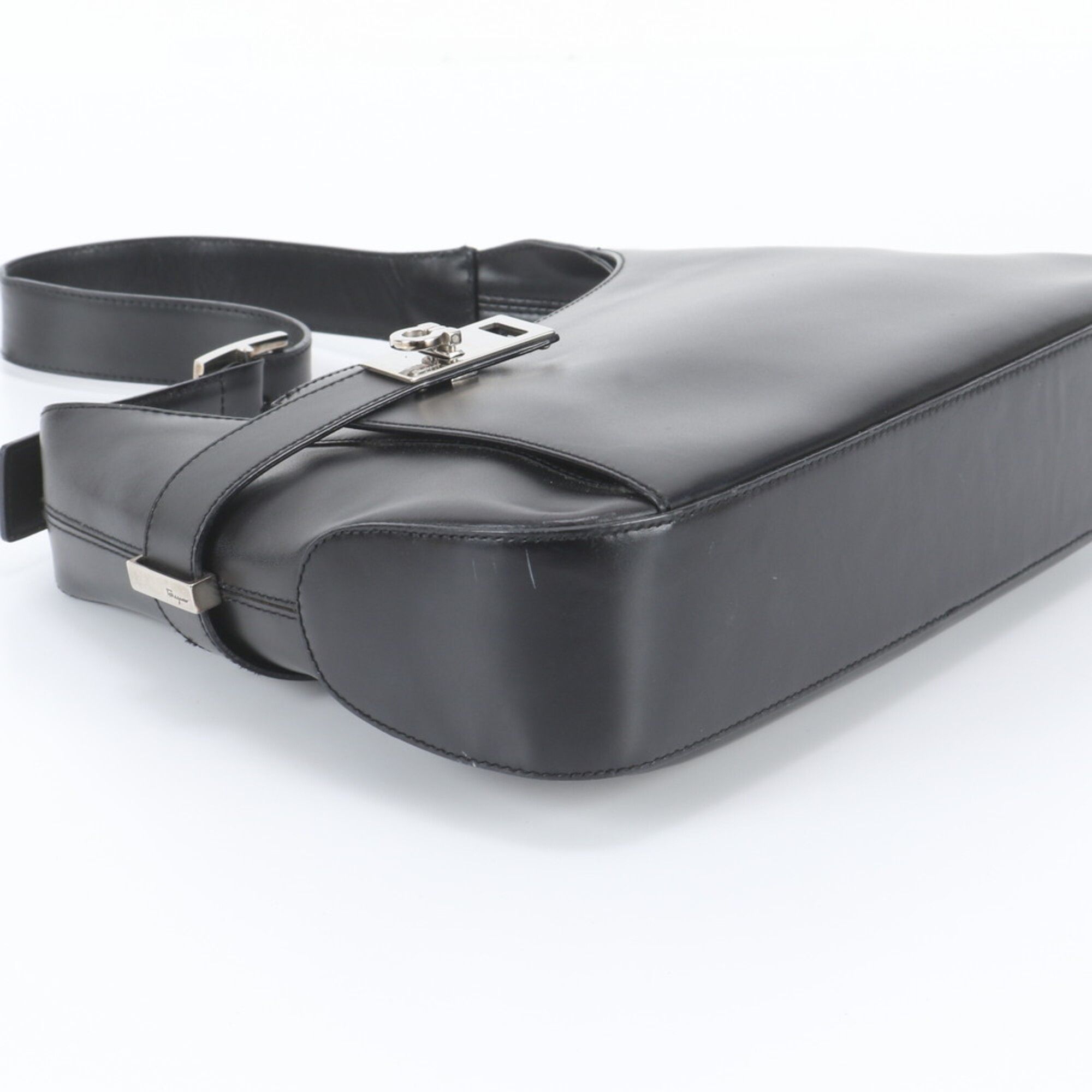 Leather Shoulder Bag (Pre-Owned) - Salvatore Ferragamo - Modalova