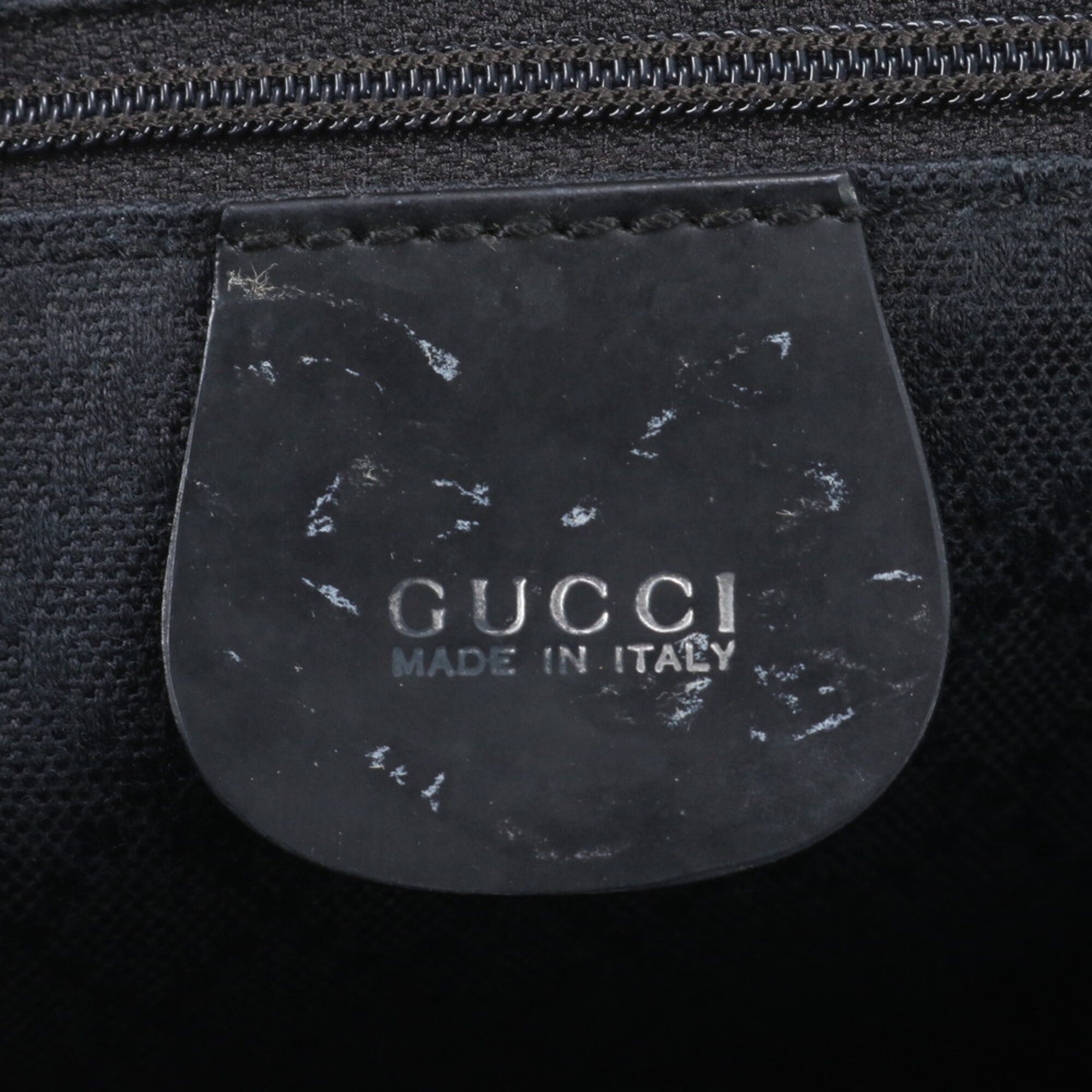 Leather Canvas Backpack (Pre-Owned) - Gucci - Modalova