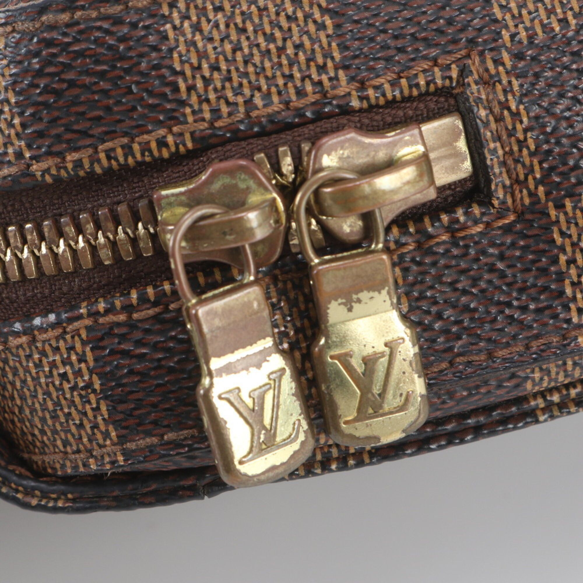 Leather Coated Canvas Shoulder Bag Sling Bag (Pre-Owned) - Louis Vuitton - Modalova