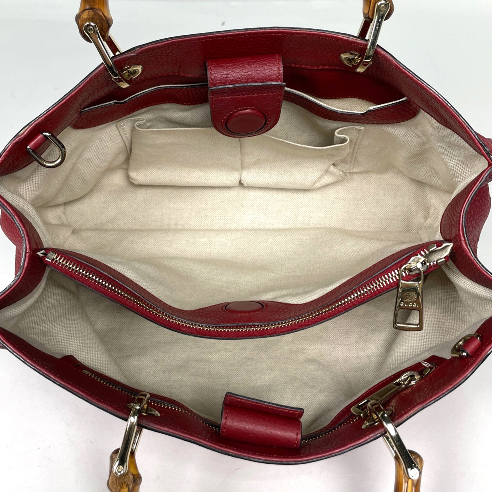 Leather Handbag (Pre-Owned) - Gucci - Modalova