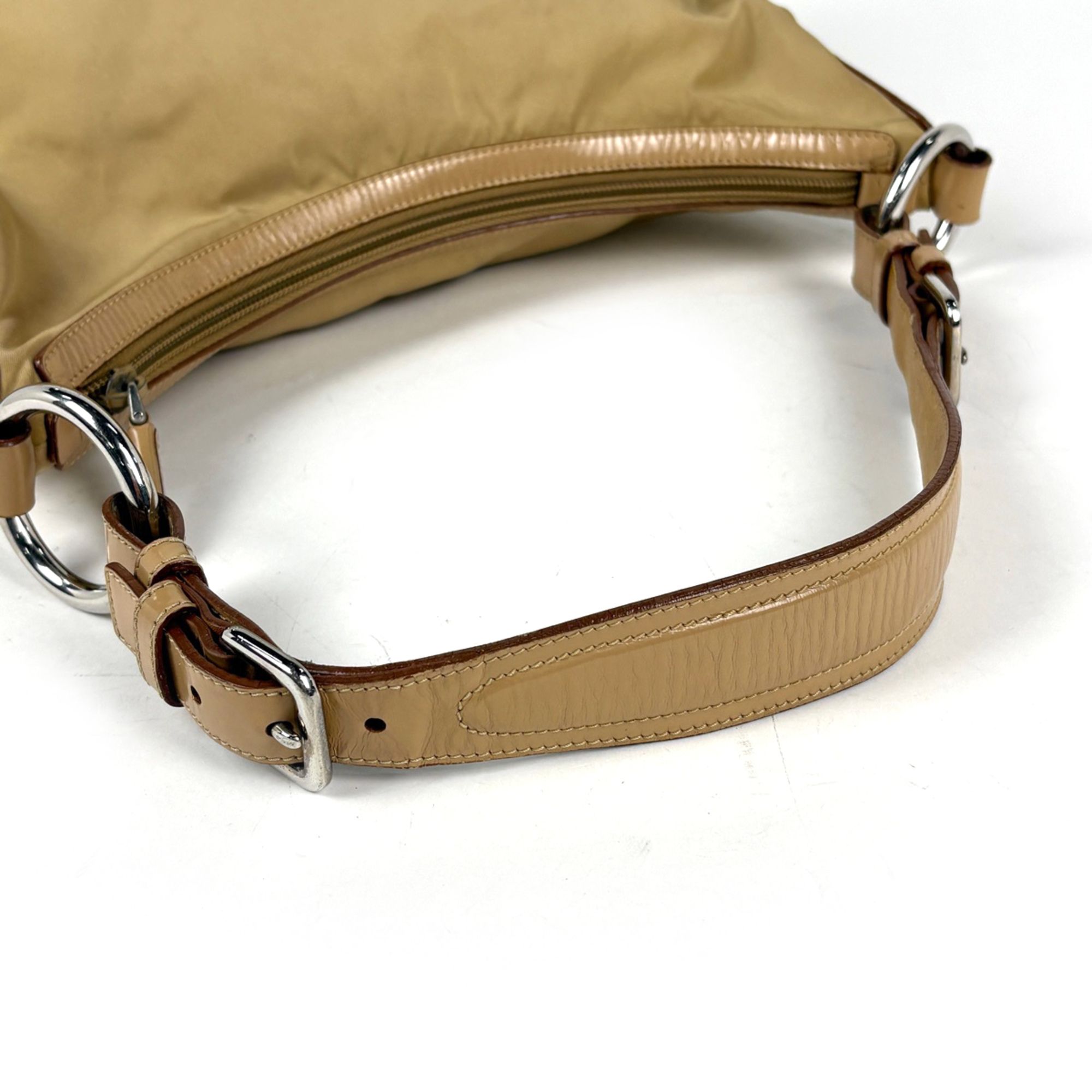 Nylon Leather Shoulder Bag (Pre-Owned) - Prada - Modalova