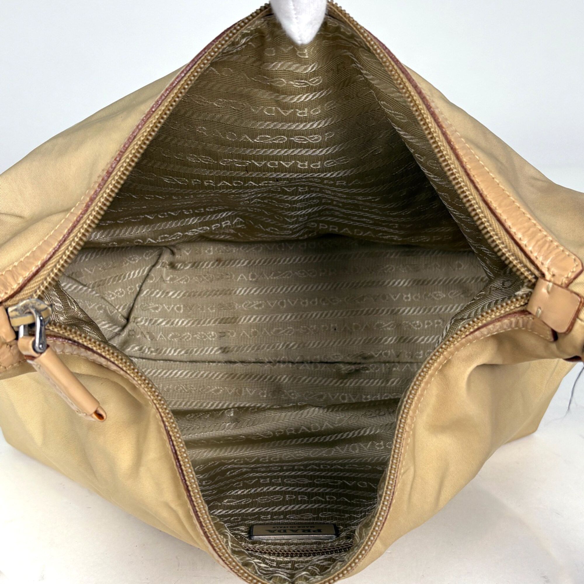 Nylon Leather Shoulder Bag (Pre-Owned) - Prada - Modalova