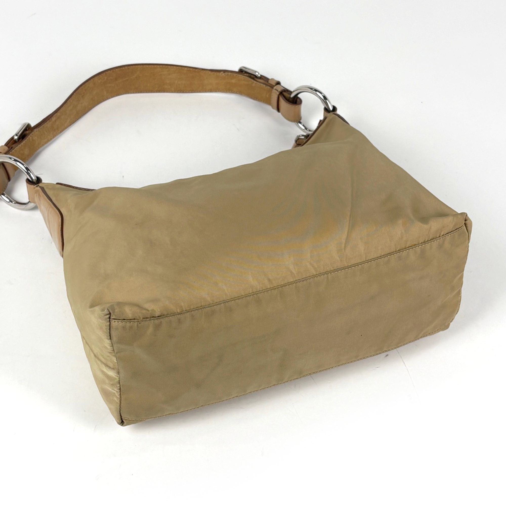 Nylon Leather Shoulder Bag (Pre-Owned) - Prada - Modalova