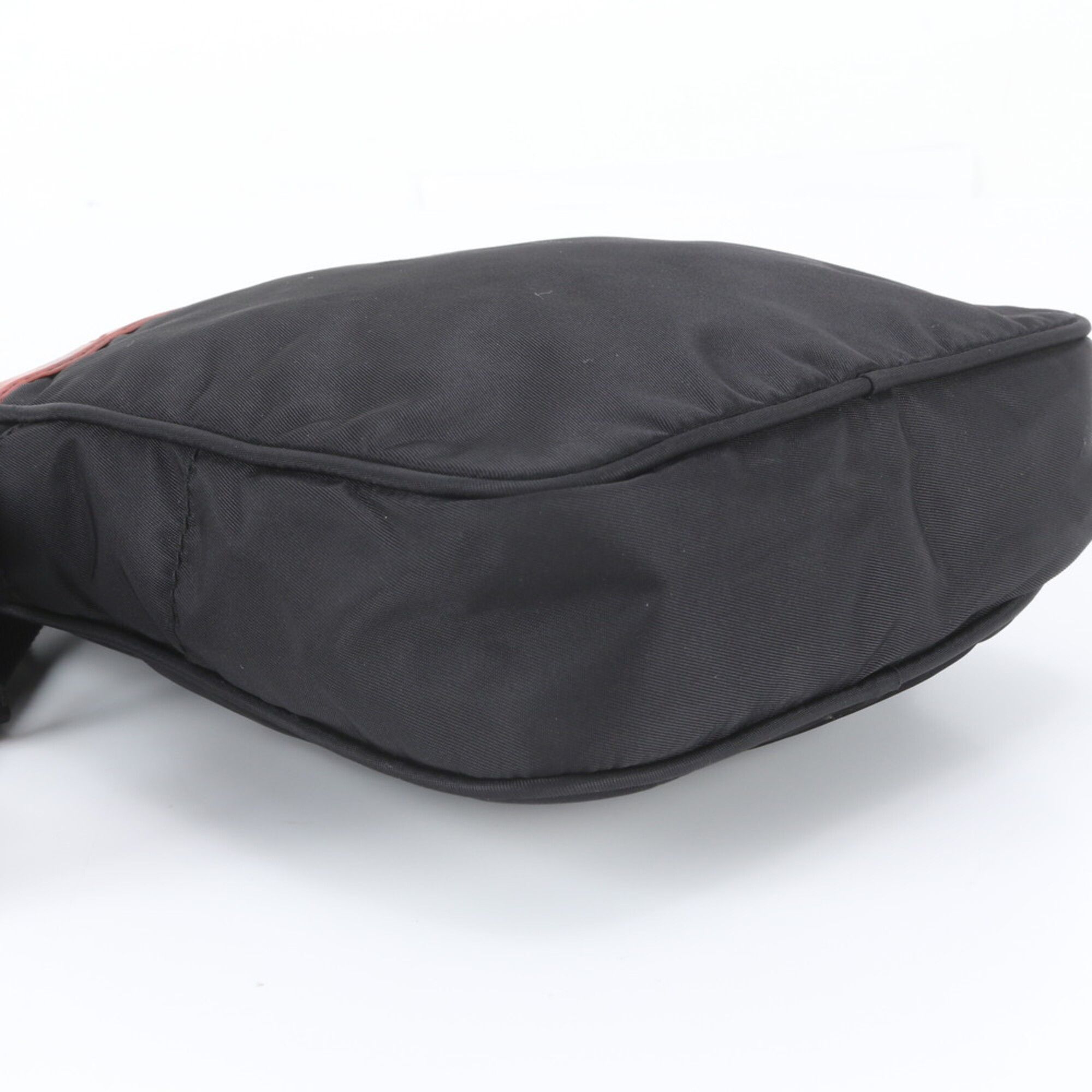Leather Nylon Messenger Bag Shoulder Bag (Pre-Owned) - Prada - Modalova