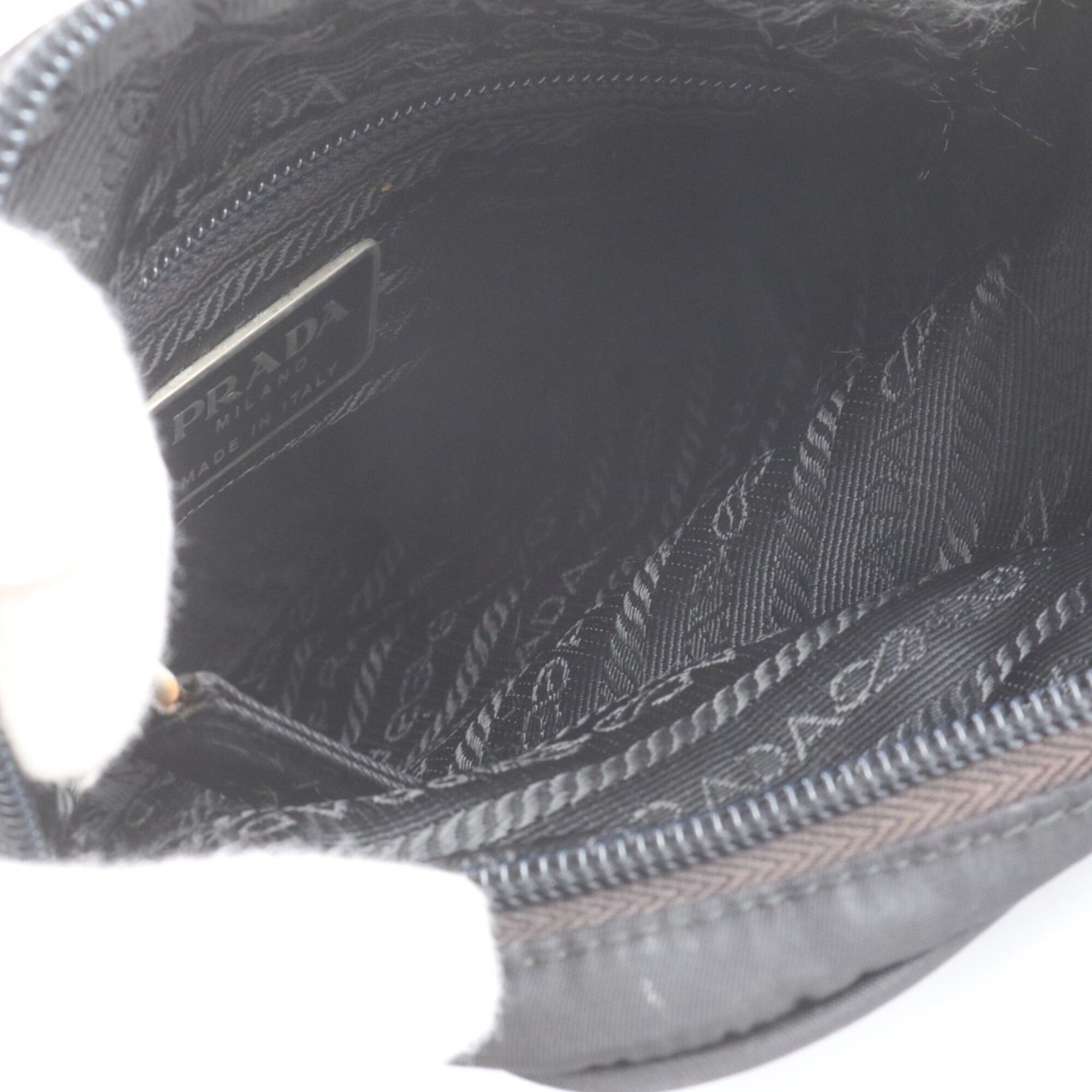 Leather Nylon Messenger Bag Shoulder Bag (Pre-Owned) - Prada - Modalova