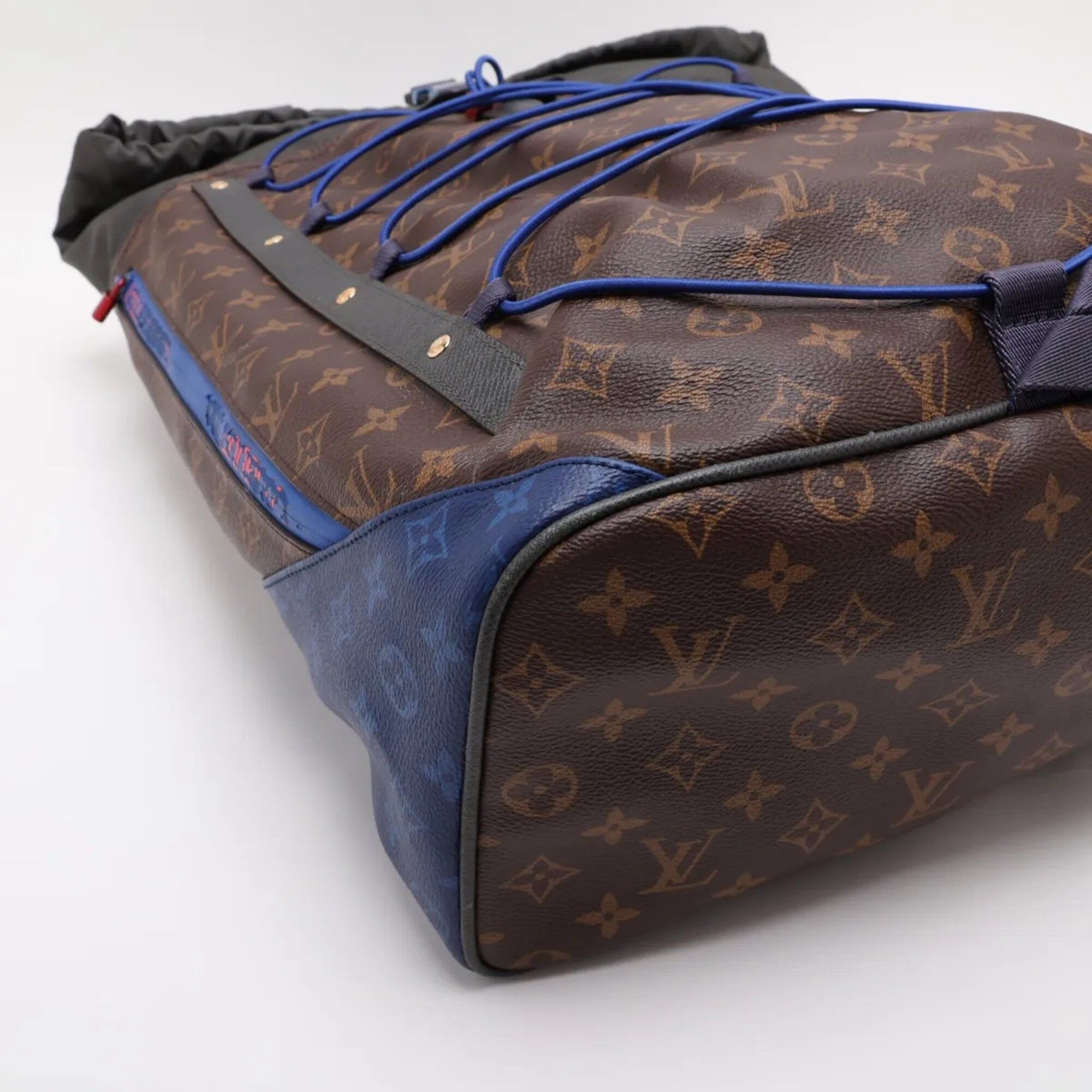 Leather Coated Canvas Backpack (Pre-Owned) - Louis Vuitton - Modalova