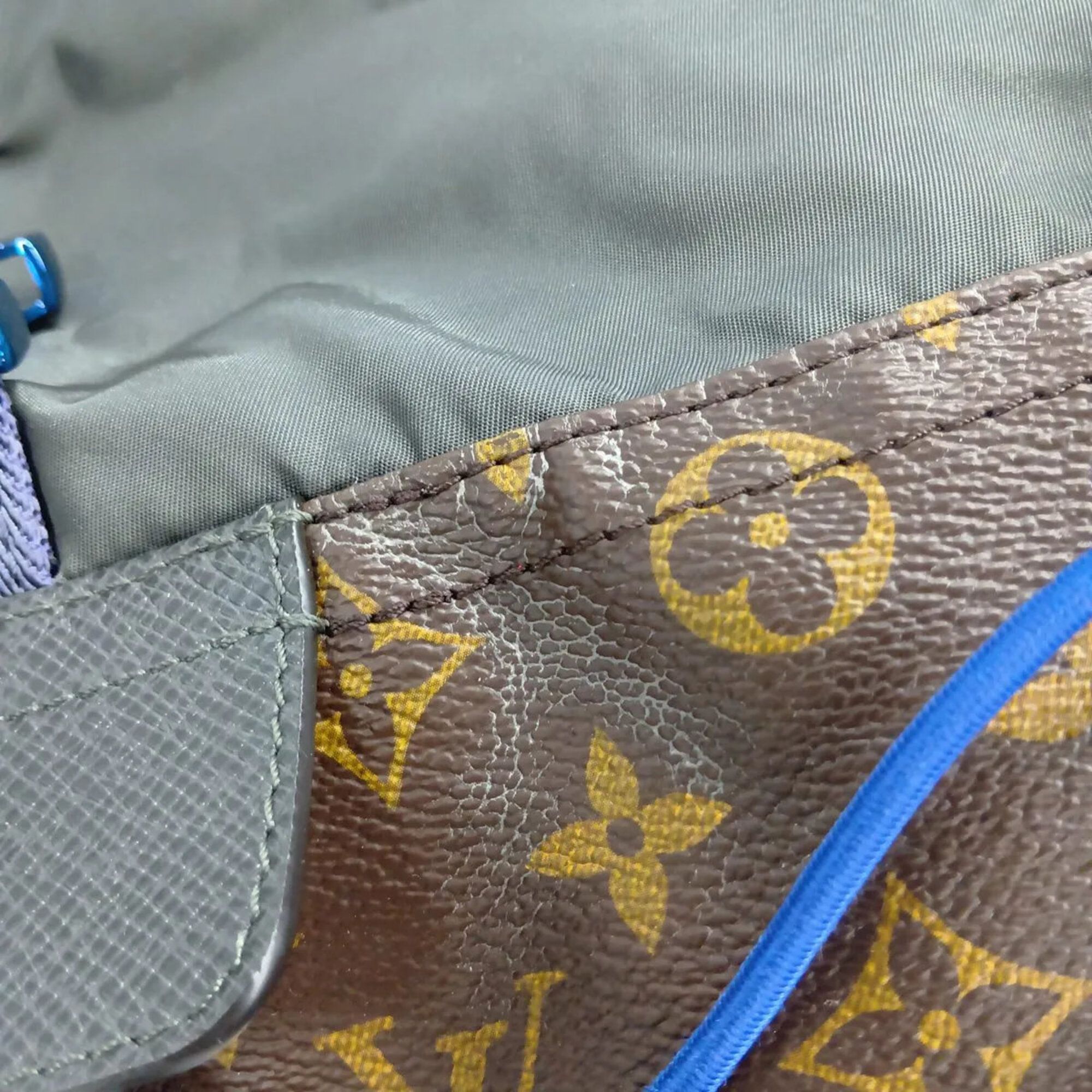 Leather Coated Canvas Backpack (Pre-Owned) - Louis Vuitton - Modalova