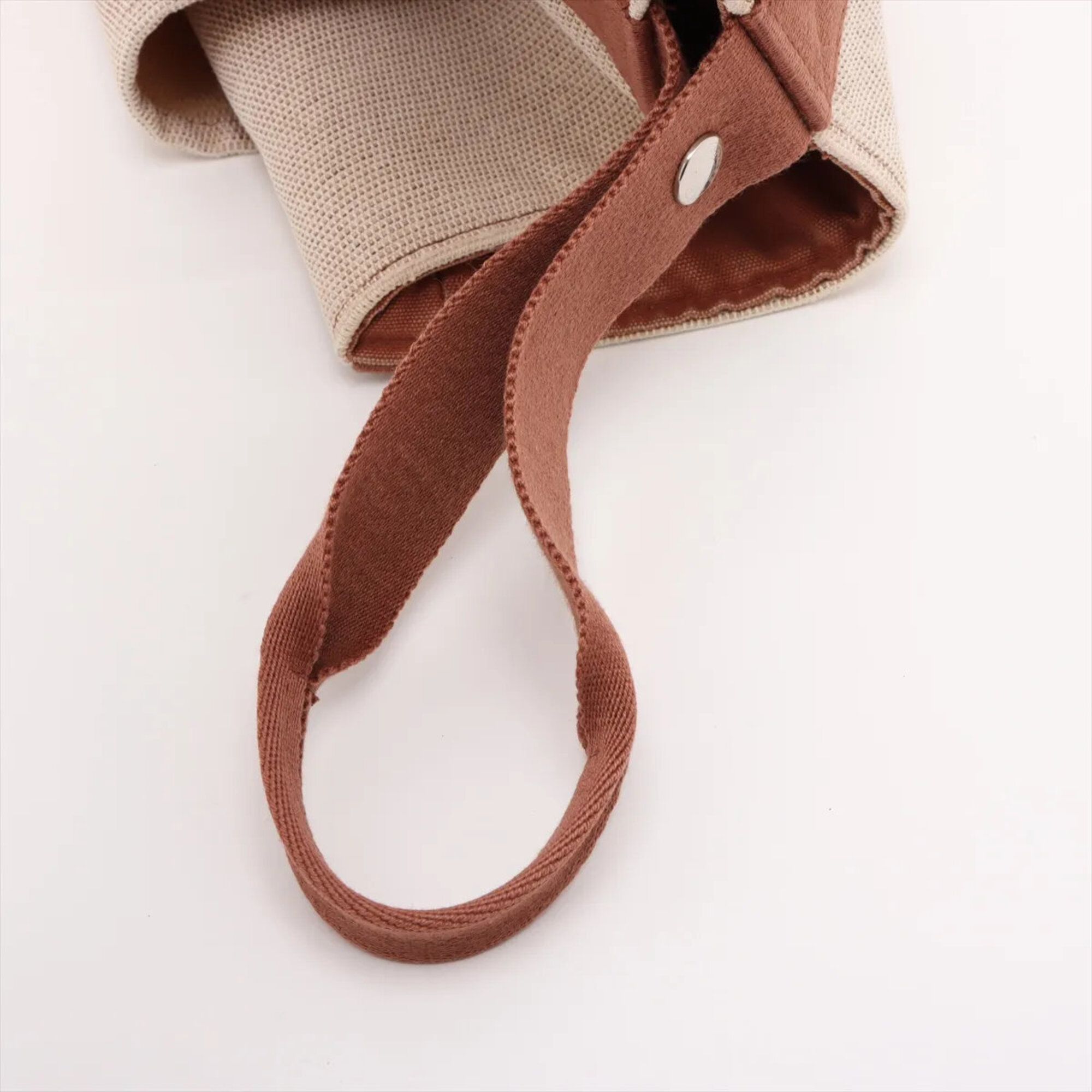 Leather Canvas Handbag (Pre-Owned) - Hermes - Modalova