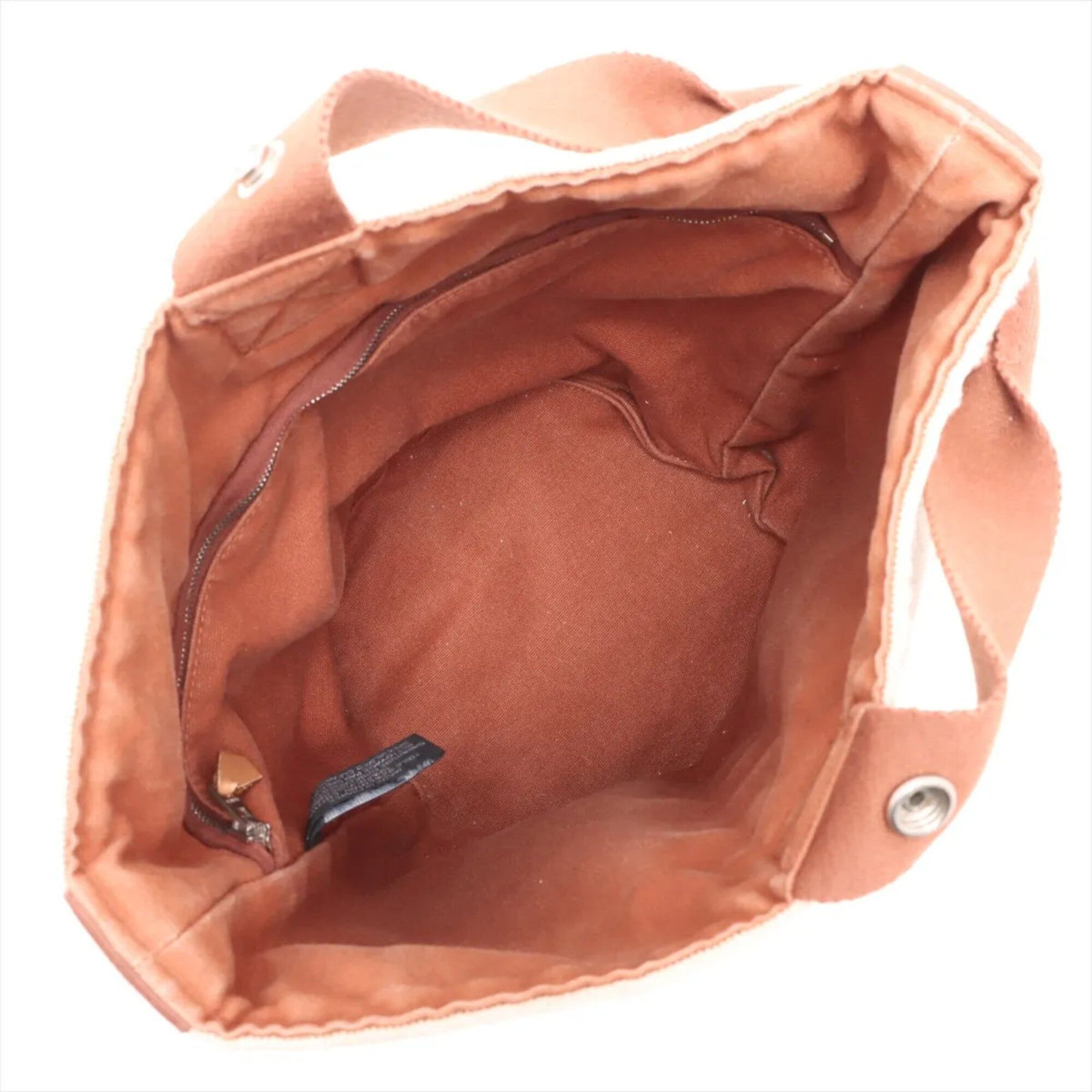 Leather Canvas Handbag (Pre-Owned) - Hermes - Modalova