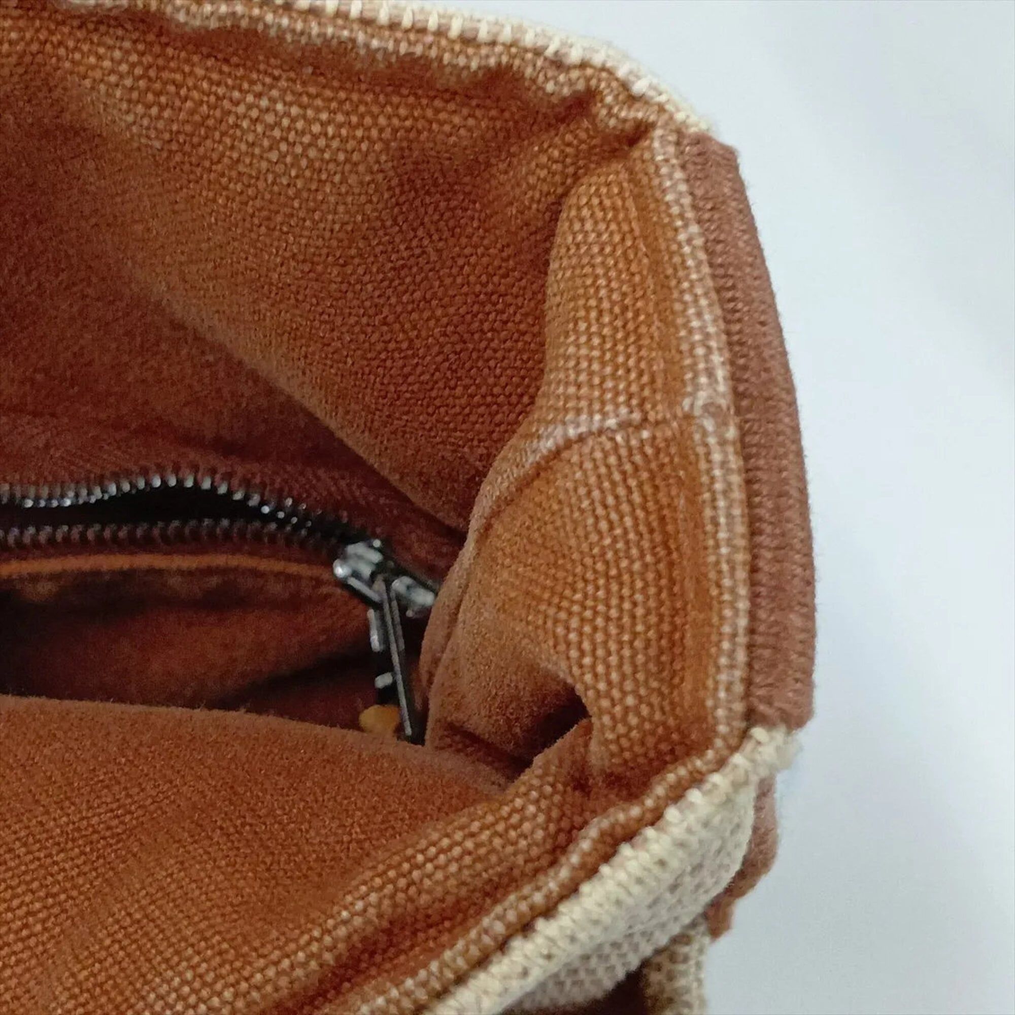 Leather Canvas Handbag (Pre-Owned) - Hermes - Modalova