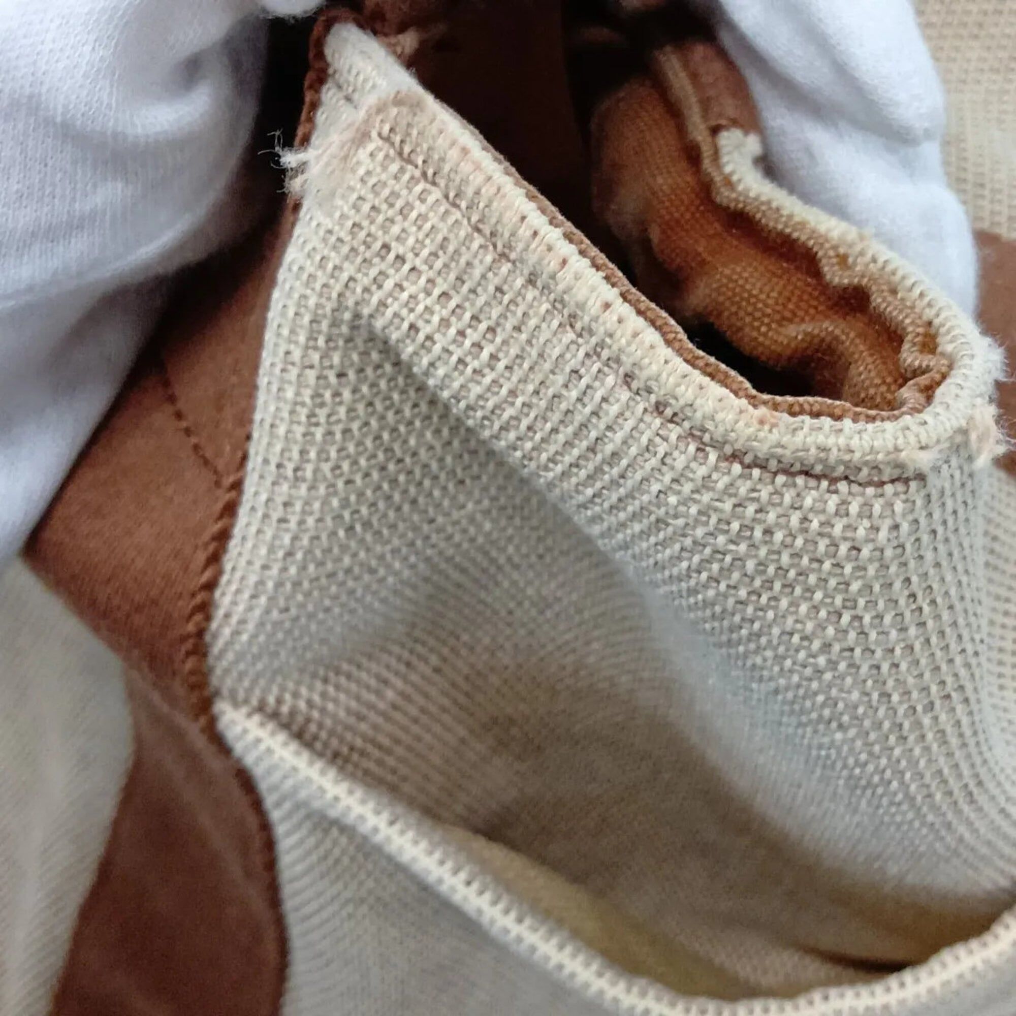 Leather Canvas Handbag (Pre-Owned) - Hermes - Modalova