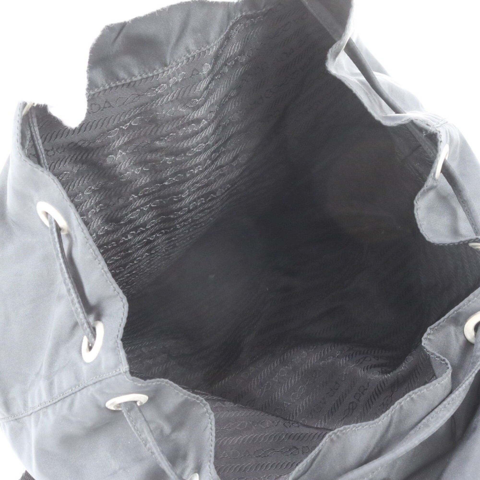 Leather Nylon Backpack (Pre-Owned) - Prada - Modalova
