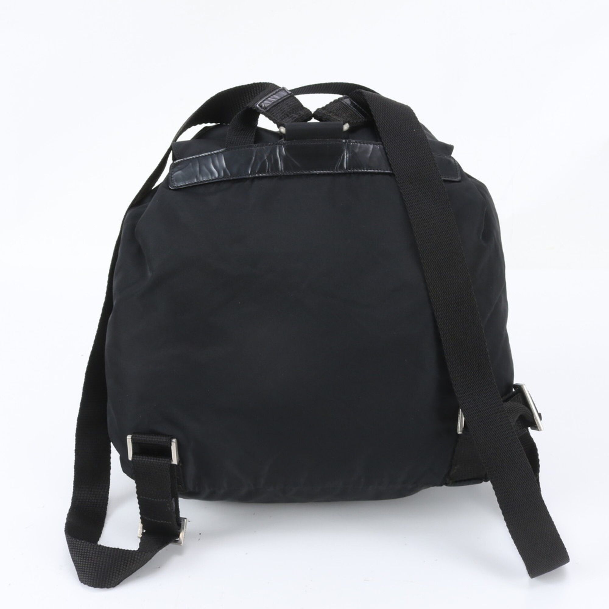 Leather Nylon Backpack (Pre-Owned) - Prada - Modalova