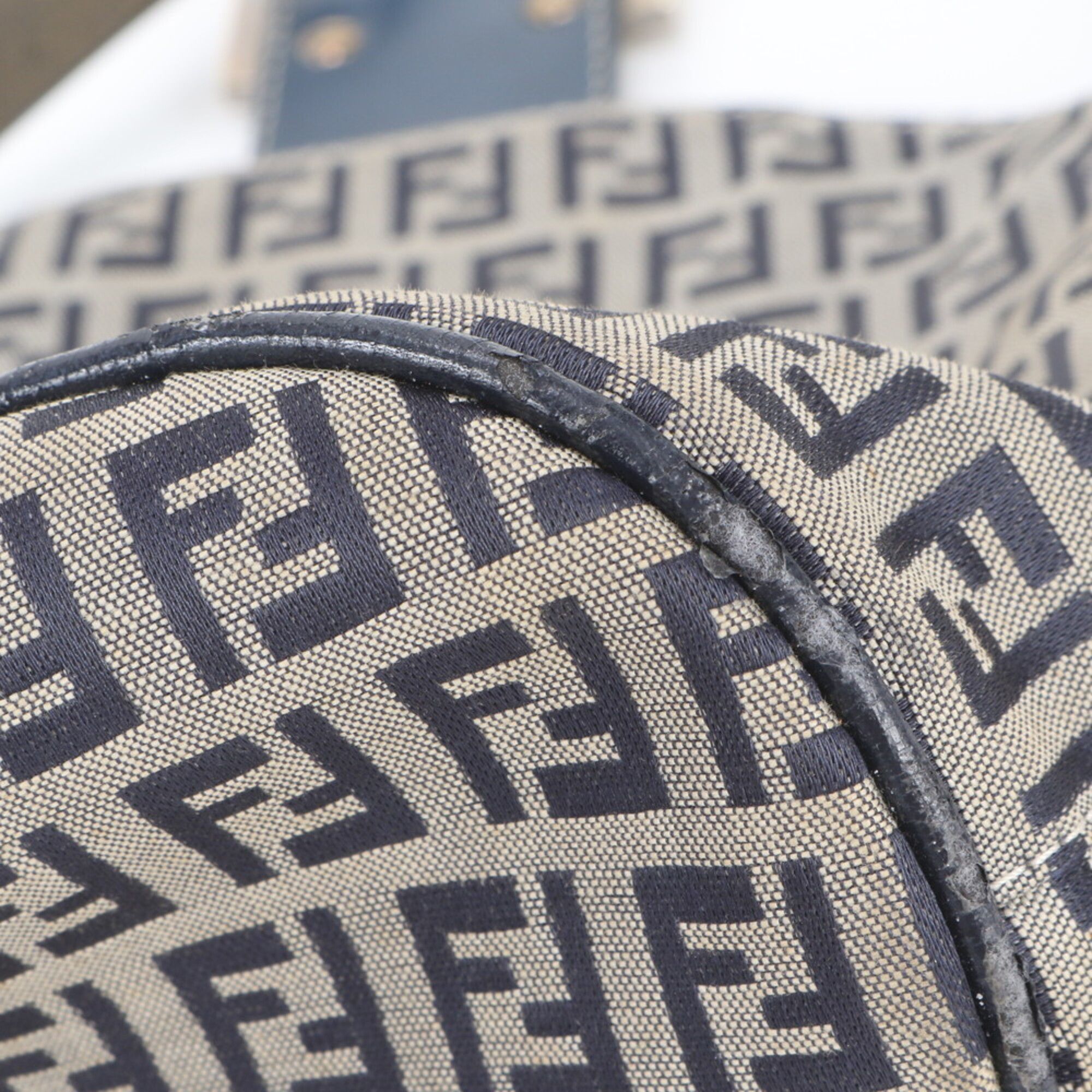 Leather Canvas Handbag (Pre-Owned) - Fendi - Modalova