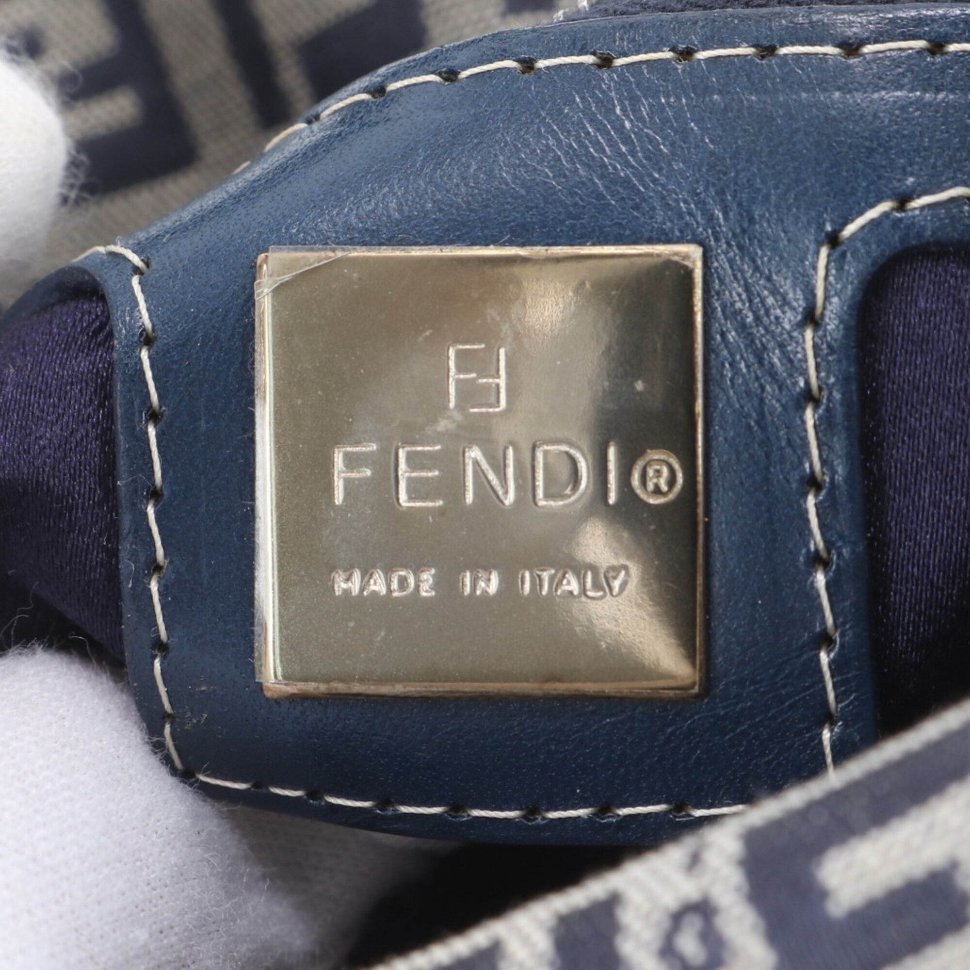 Leather Canvas Handbag (Pre-Owned) - Fendi - Modalova