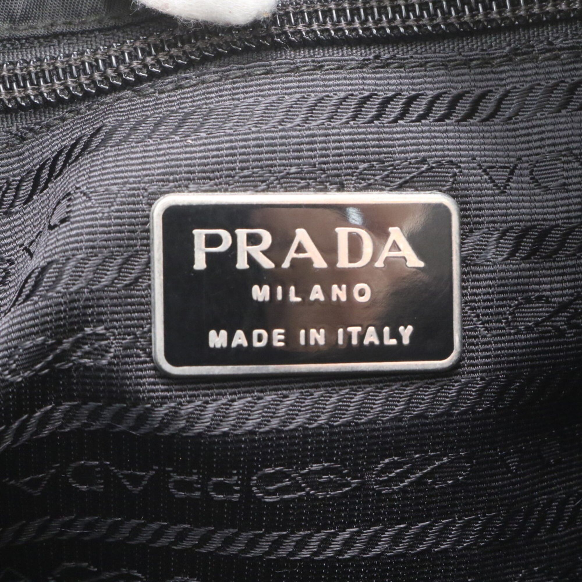 Leather Nylon Shoulder Bag Tote Bag (Pre-Owned) - Prada - Modalova