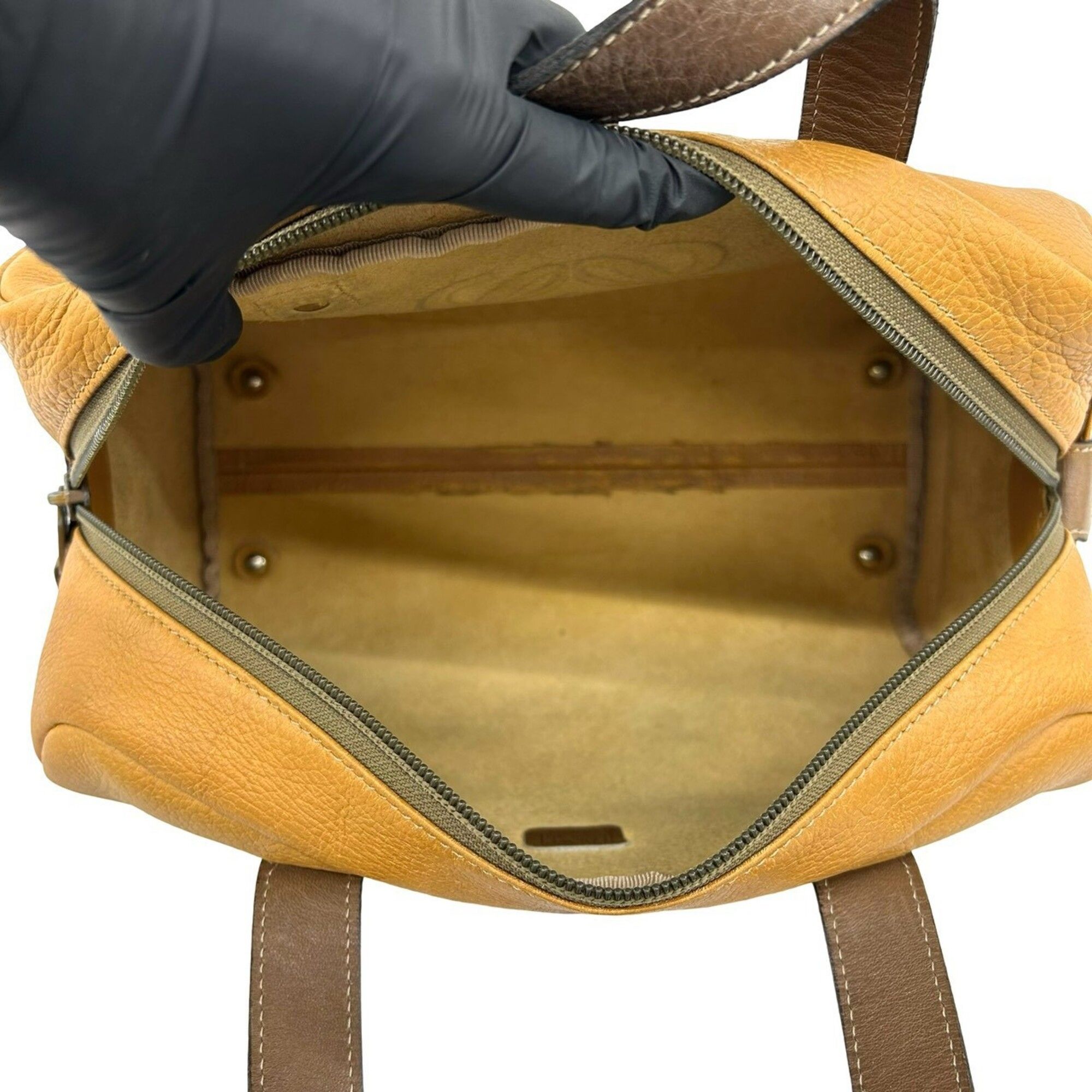 Leather Boston Bag Handbag (Pre-Owned) - Loewe - Modalova