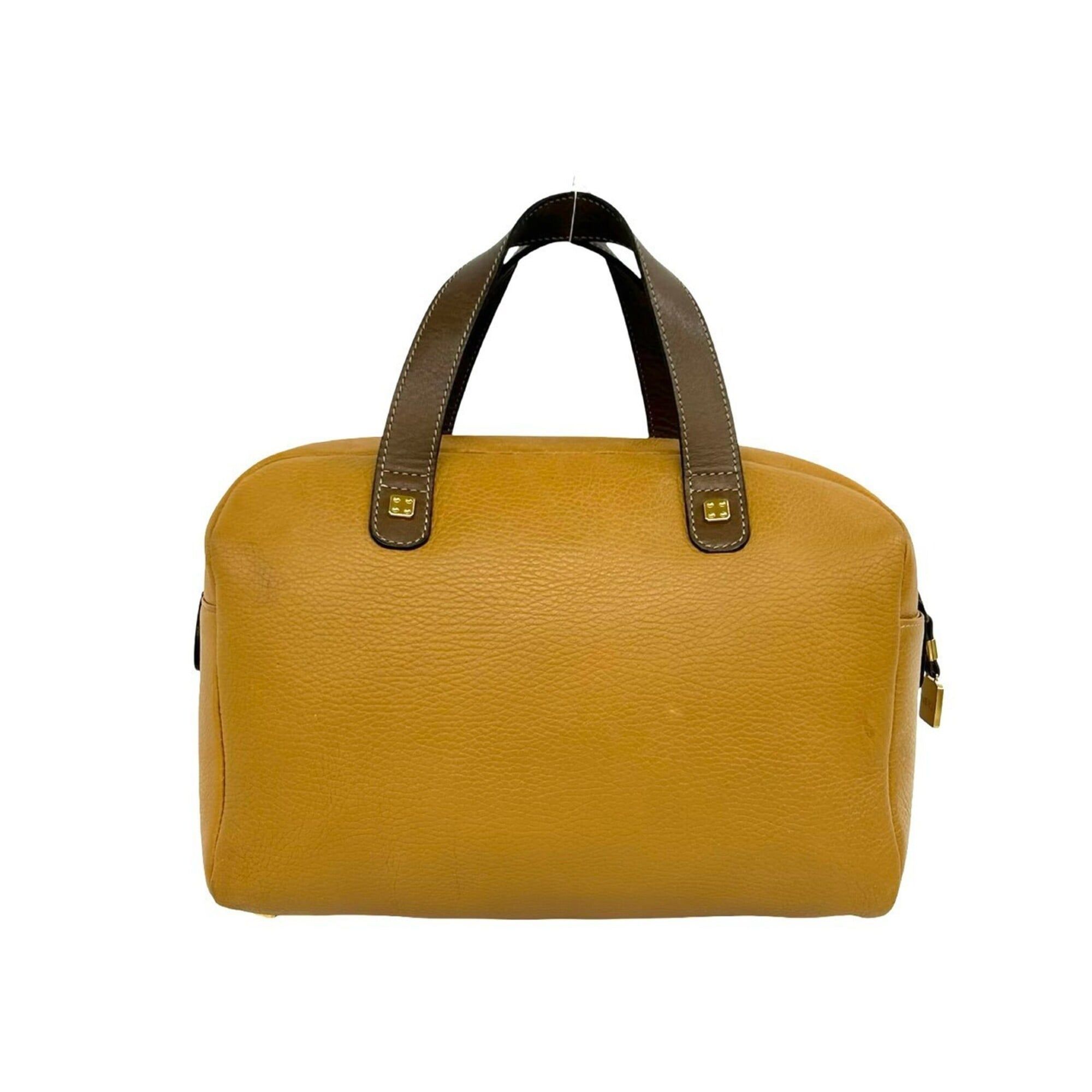 Leather Boston Bag Handbag (Pre-Owned) - Loewe - Modalova