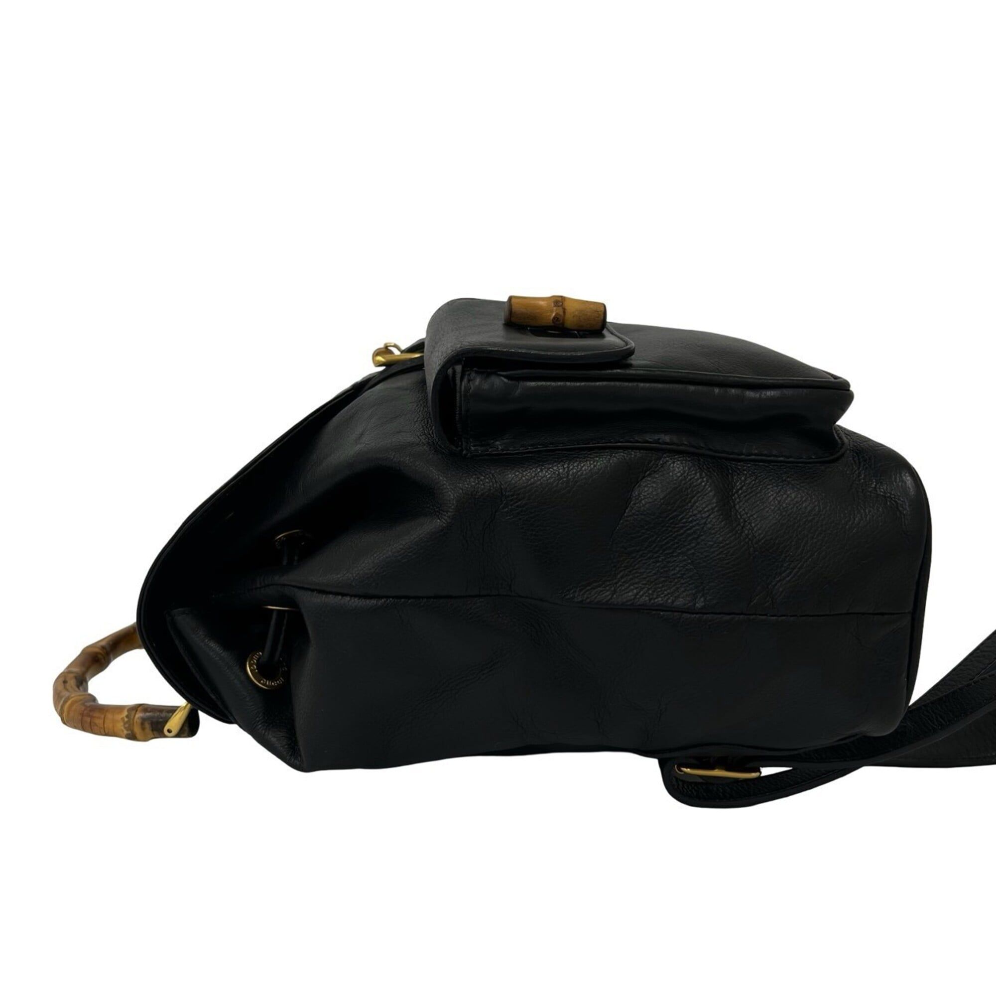 Leather Backpack (Pre-Owned) - Gucci - Modalova