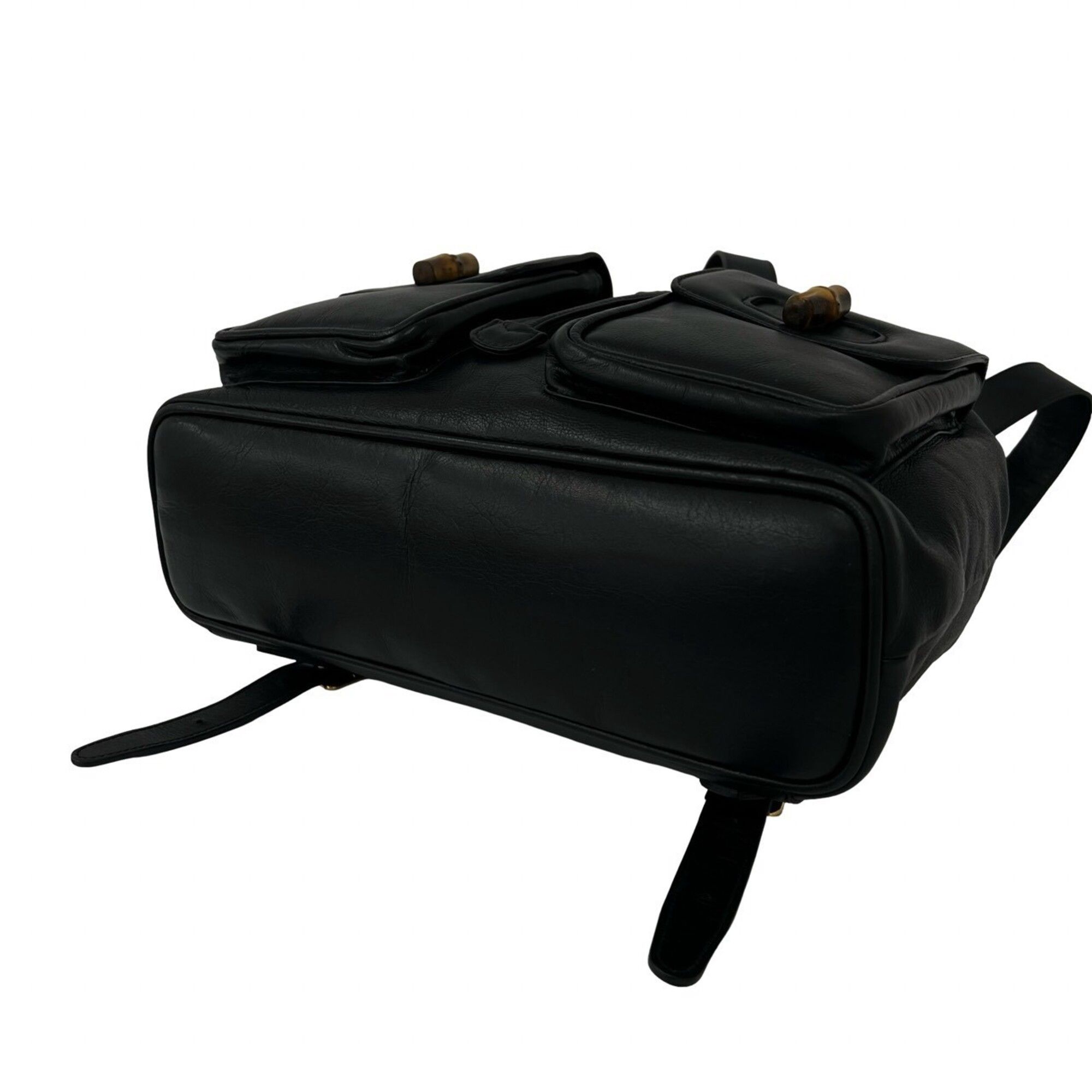 Leather Backpack (Pre-Owned) - Gucci - Modalova