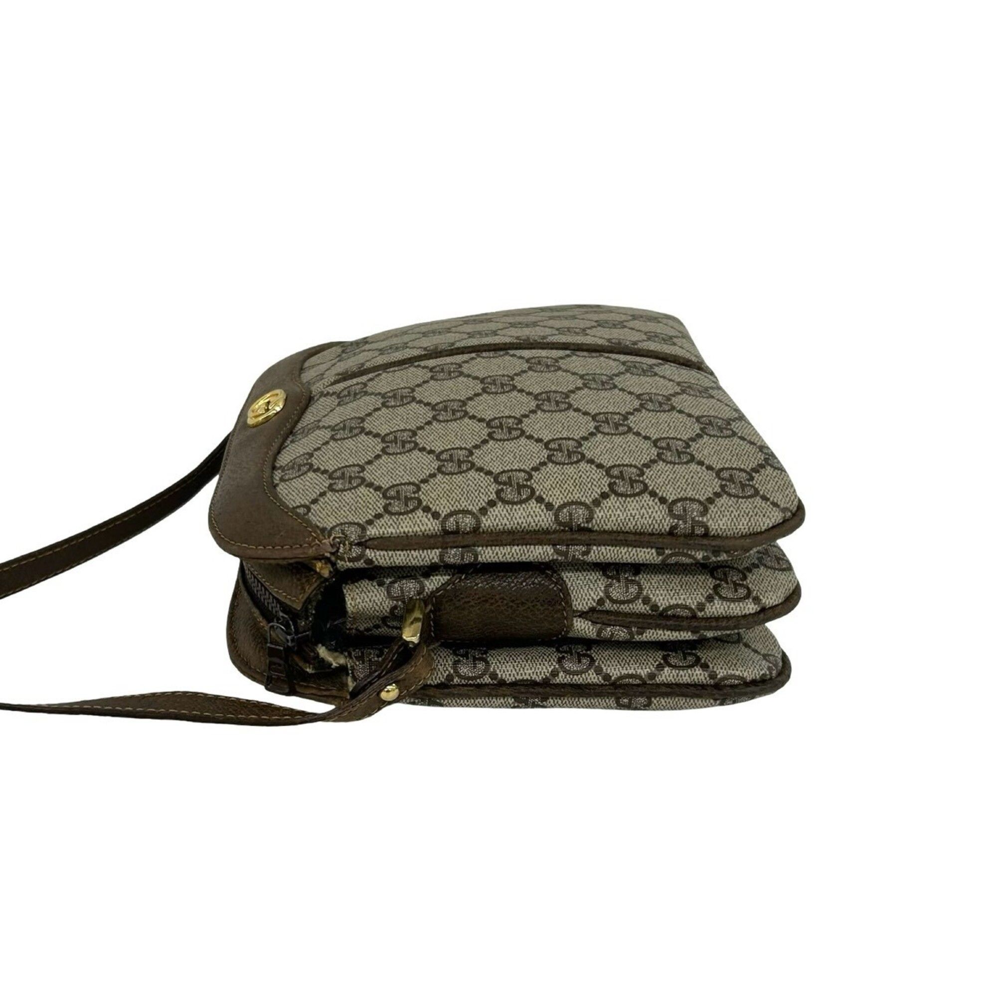 Leather Pvc Pochette Shoulder Bag (Pre-Owned) - Gucci - Modalova