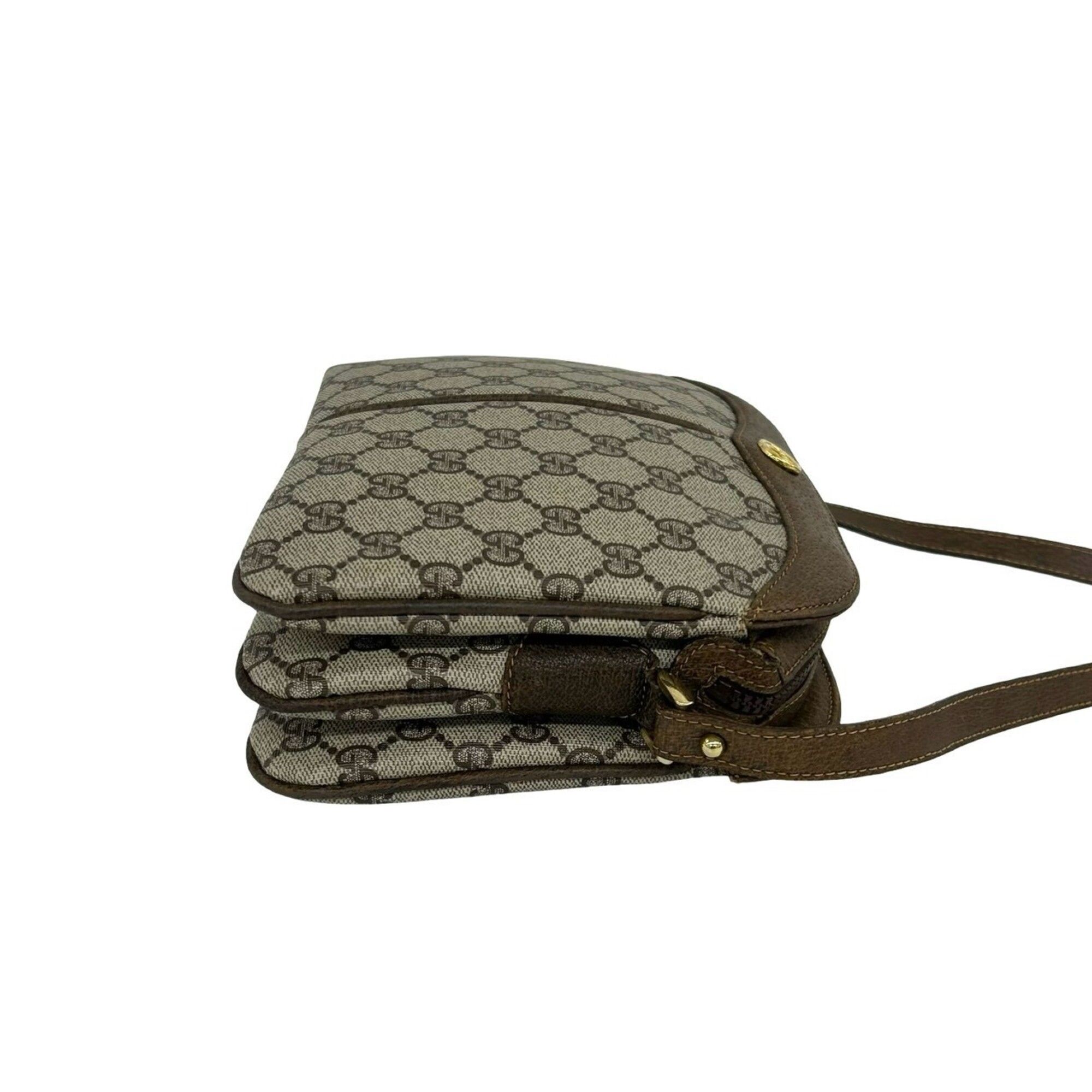Leather Pvc Pochette Shoulder Bag (Pre-Owned) - Gucci - Modalova