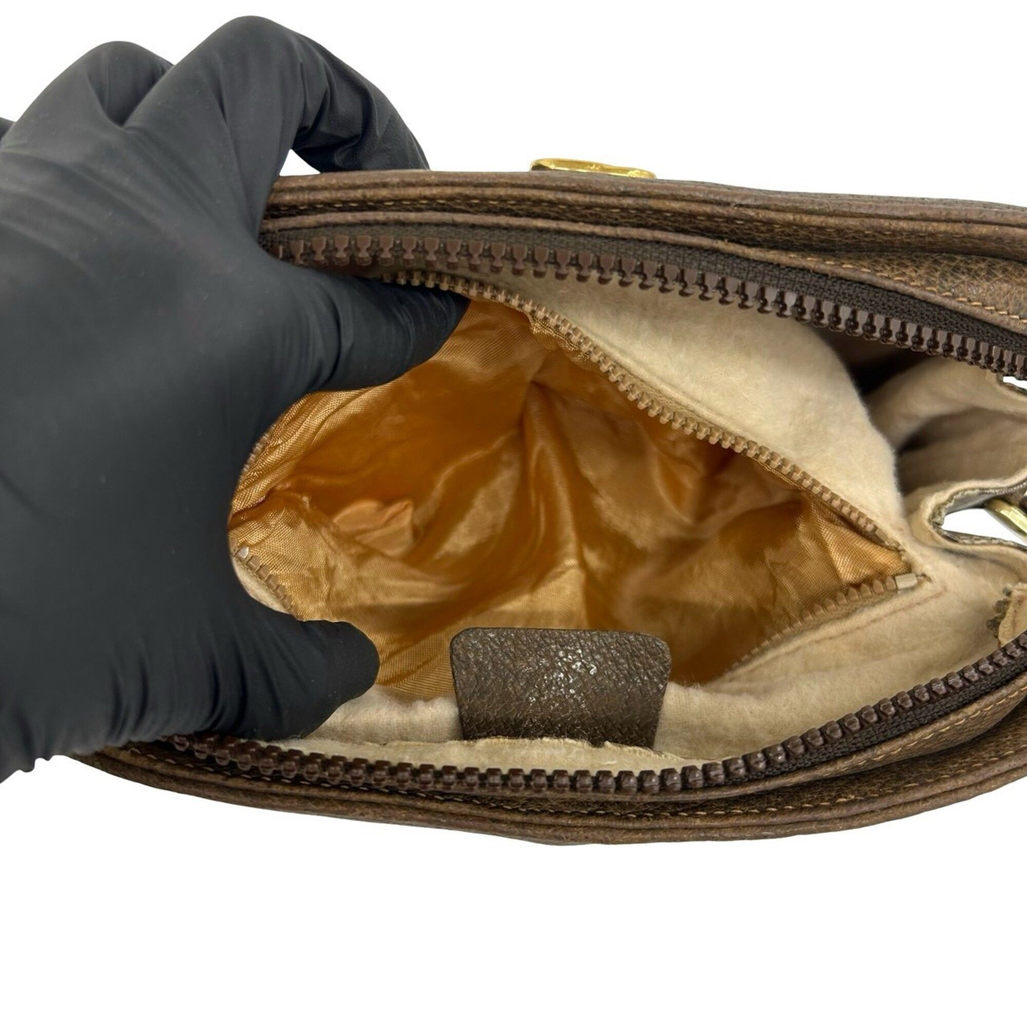 Leather Pvc Pochette Shoulder Bag (Pre-Owned) - Gucci - Modalova